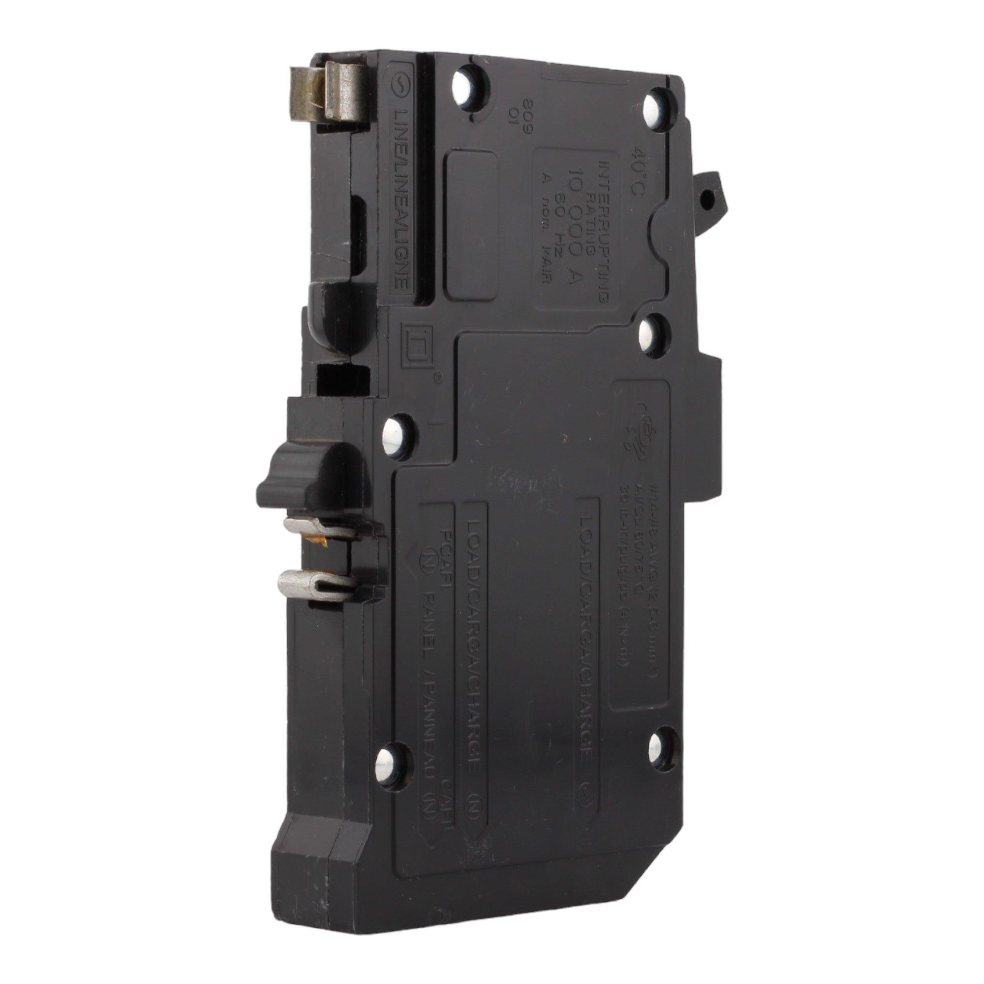 Square D QO QO115PCAFI 15A 1P 120V AFCI Plug-On Neutral Circuit Breaker - Image 5