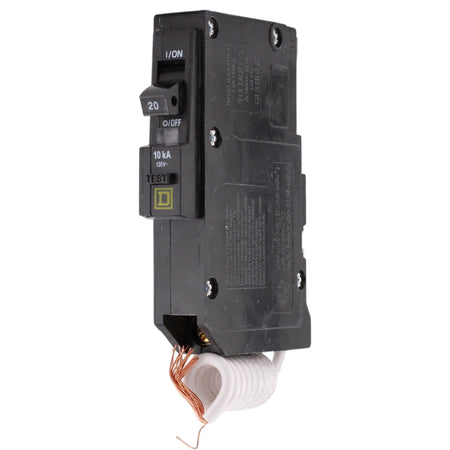 Square D QO, QO120EPD, 20A, 1P, 120V, GFEP, Pigtail Neutral, Circuit Breaker - Image 3