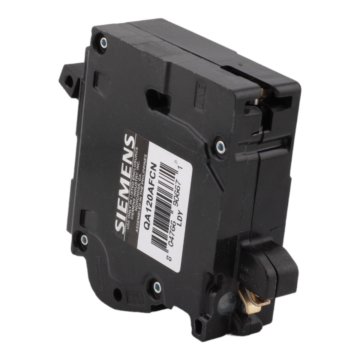Siemens QA120AFCN 20A 1P 120V AFCI Plug on Neutral Circuit Breaker - Image 6