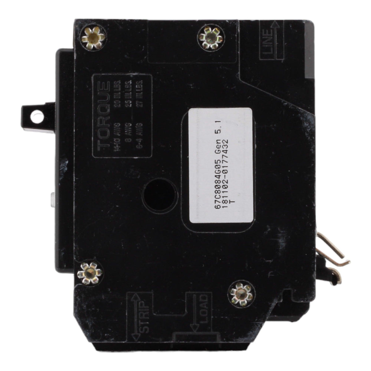 Eaton BR BRP115GF 15A 1P 120V GFCI Plug-On Neutral Circuit Breaker - Image 5