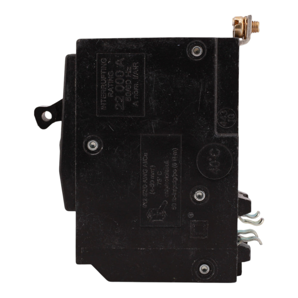 Square D QO QOB2100VH 100A 2P 120/240V Circuit Breaker - Image 5
