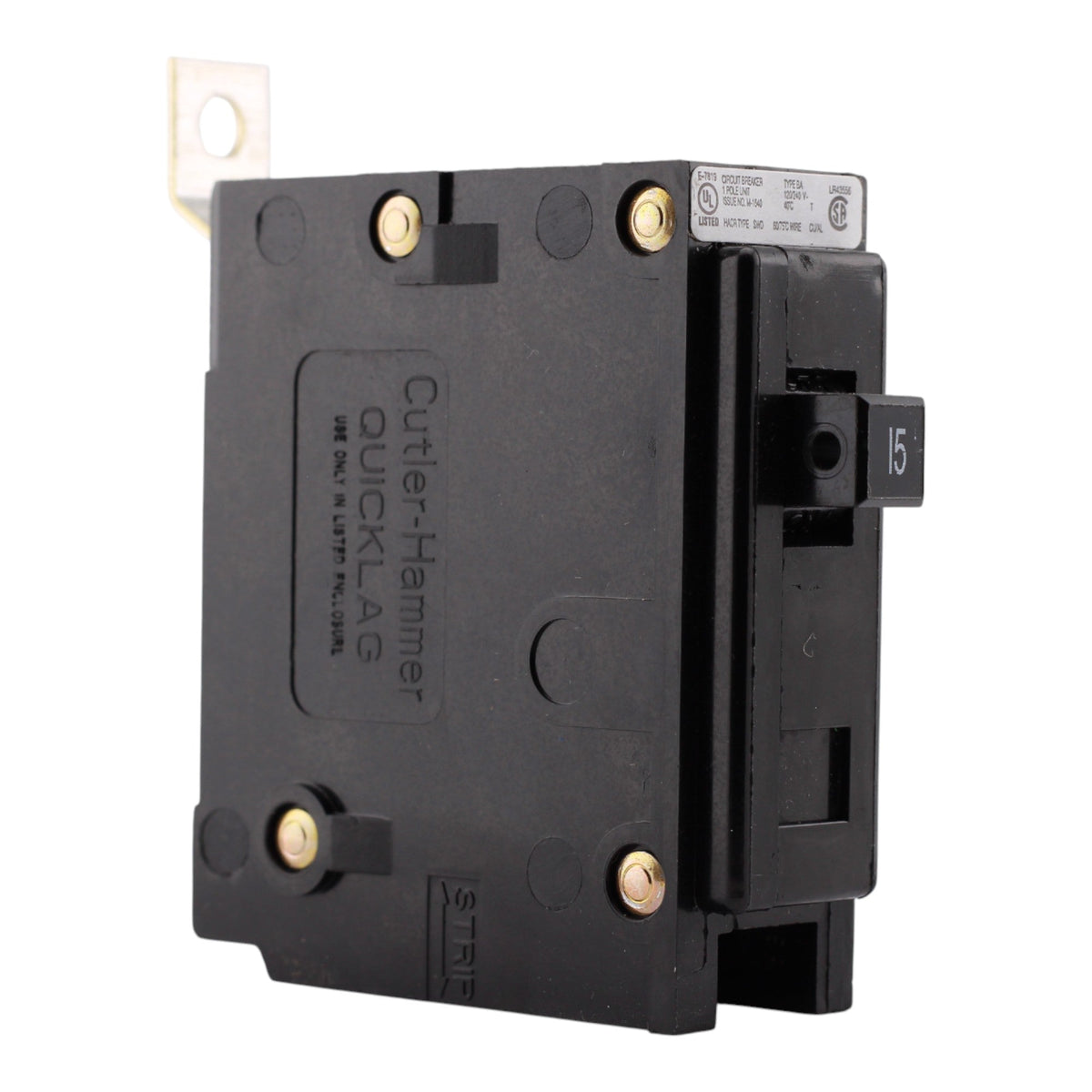 Eaton BAB, BAB1015, 15A, 1P, 120/240V, Bolt-On, Circuit Breaker - Image 9