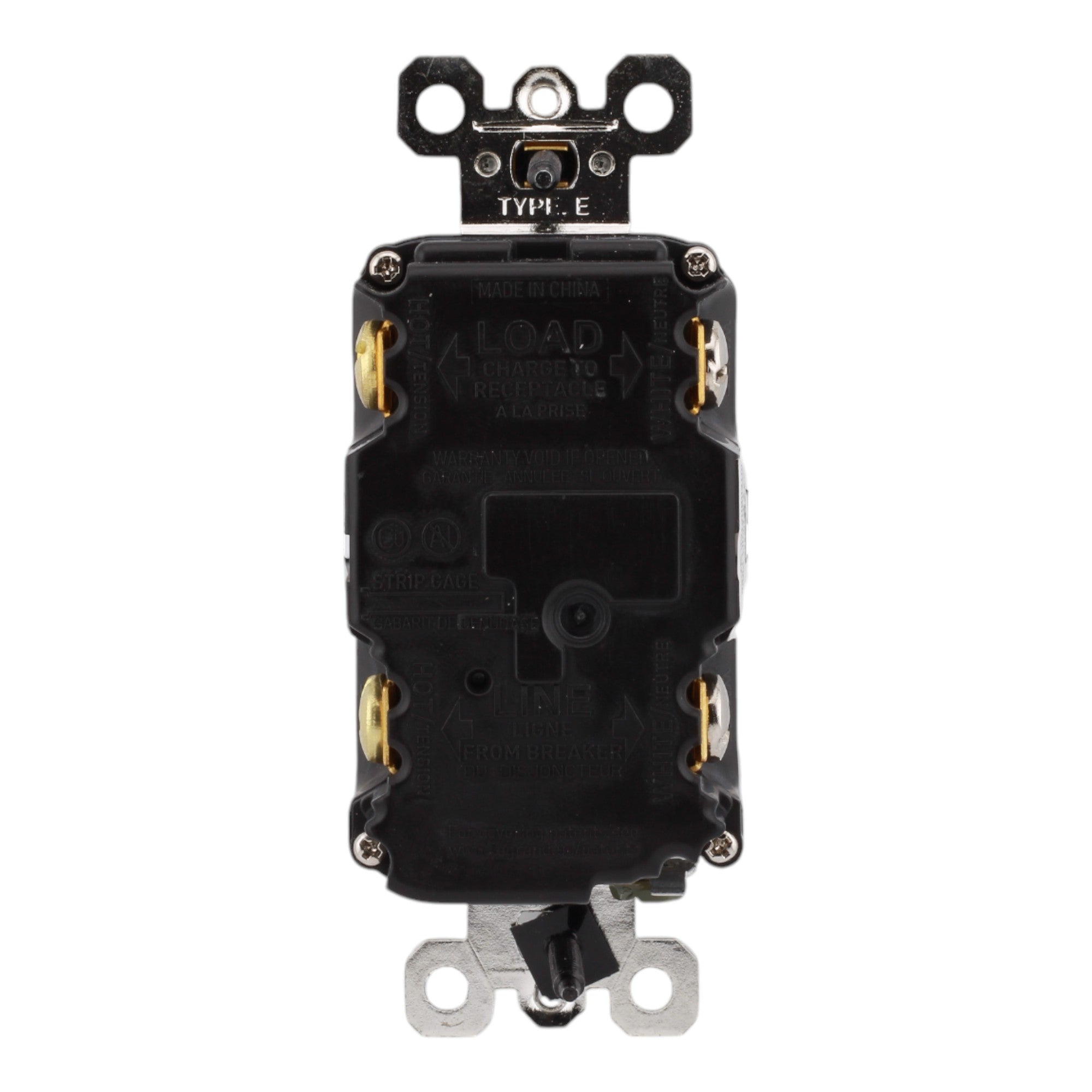 Legrand 1597TRWRW, 15A, 125V, GFCI Receptacle, Tamper-Resistant, Weather-Resistant, Self-Test, SafeLock® Protection, for Outdoor Use - Image 4