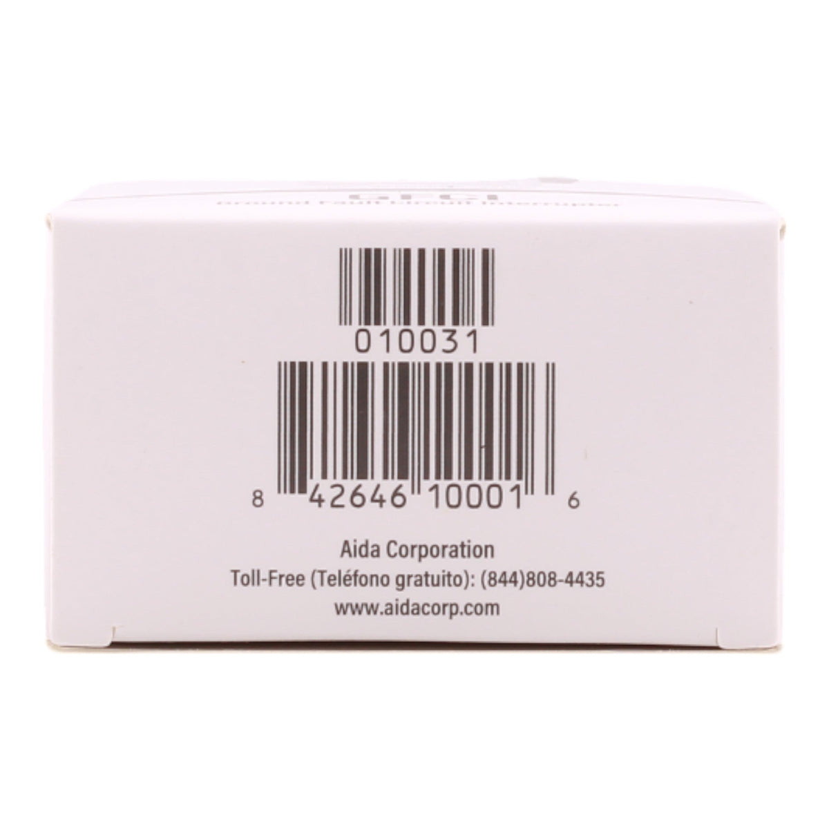 Aida 15A GFCI Receptacle w/ LED, Self-Test, TR, 120V, White - Image 6
