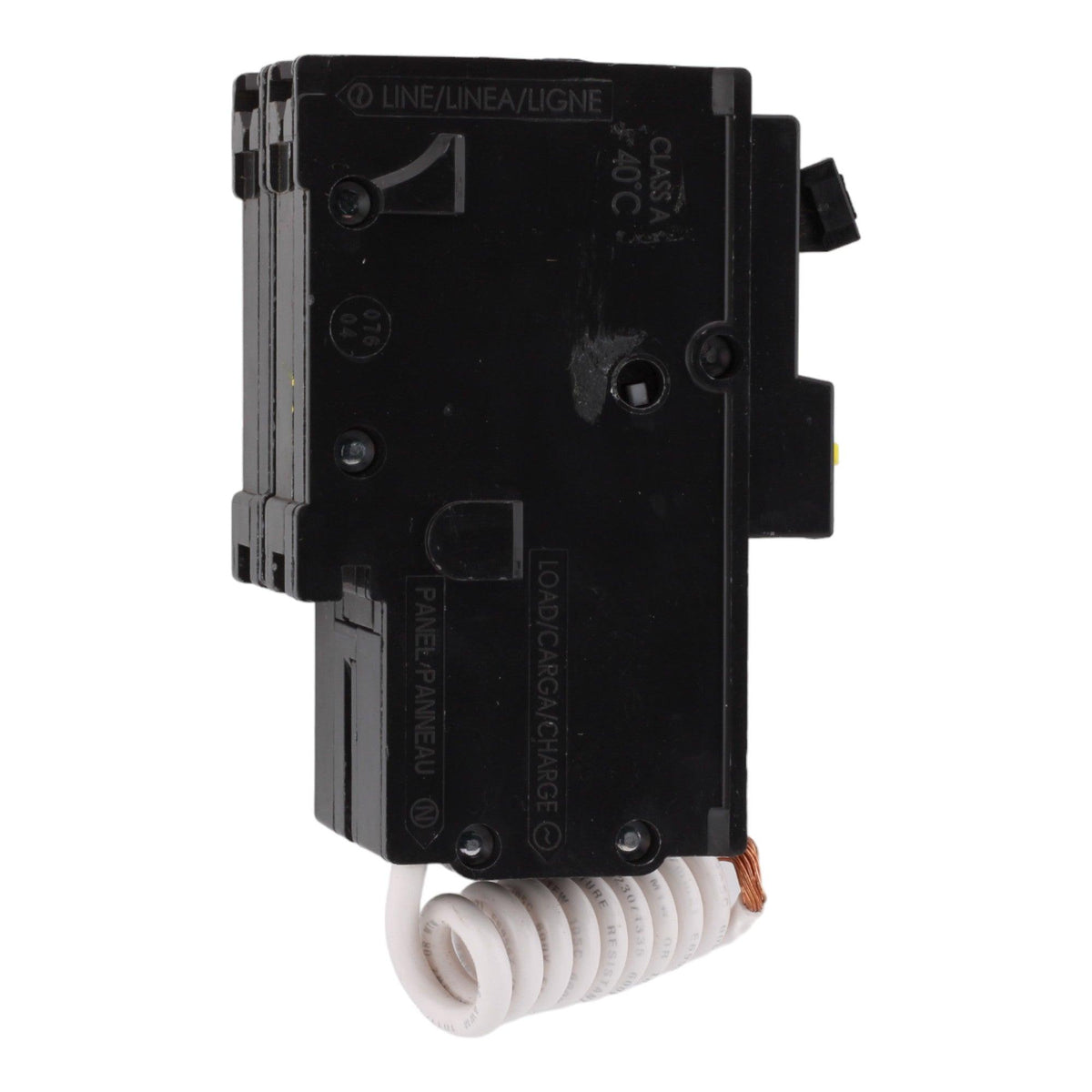 Square D HOM225GFI 25 Amp Double Pole 240V Pigtail-Neutral GFCI Ground Fault Circuit Breaker UL - Image 5