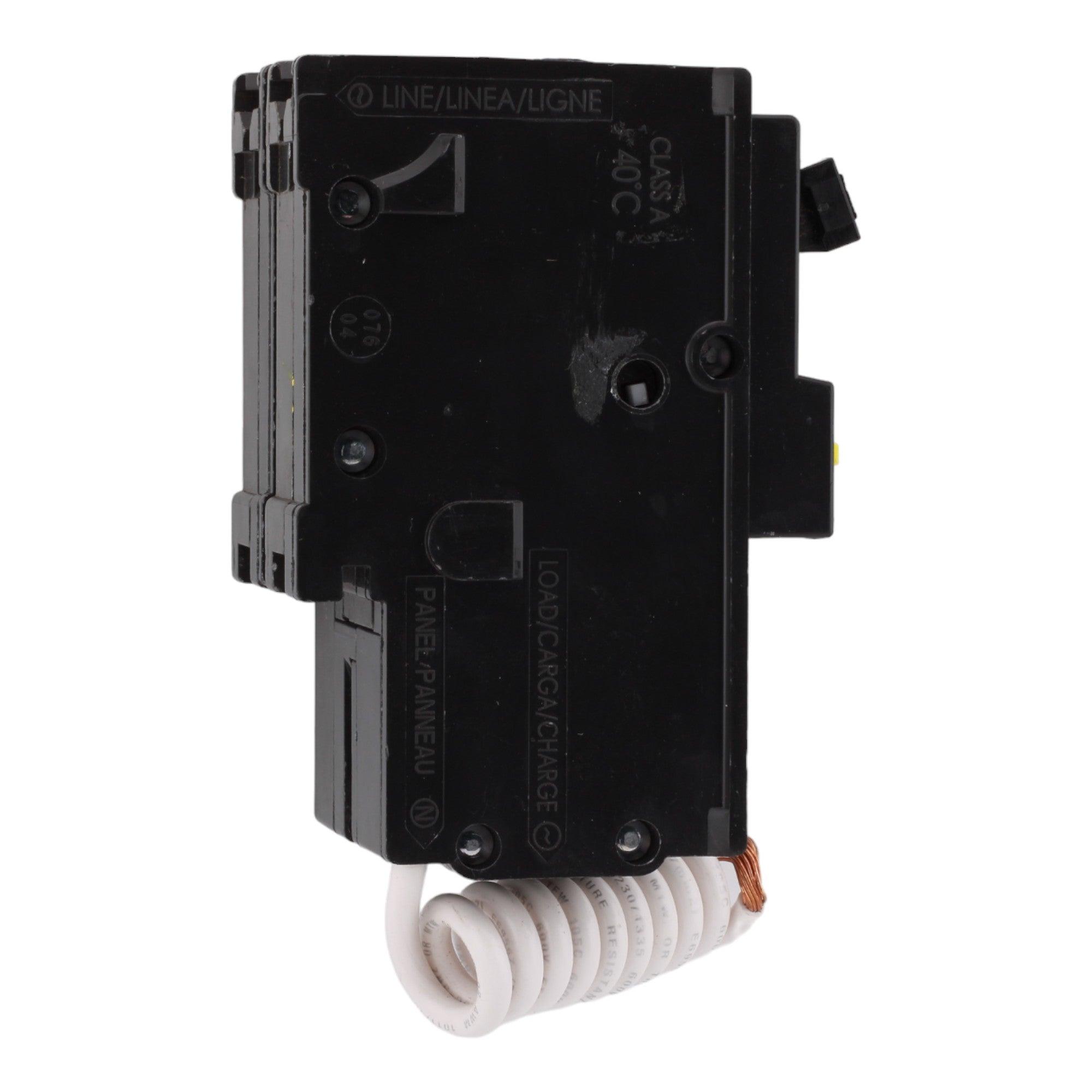 Square D HOM225GFI 25 Amp Double Pole 240V Pigtail-Neutral GFCI Ground Fault Circuit Breaker UL - Image 5