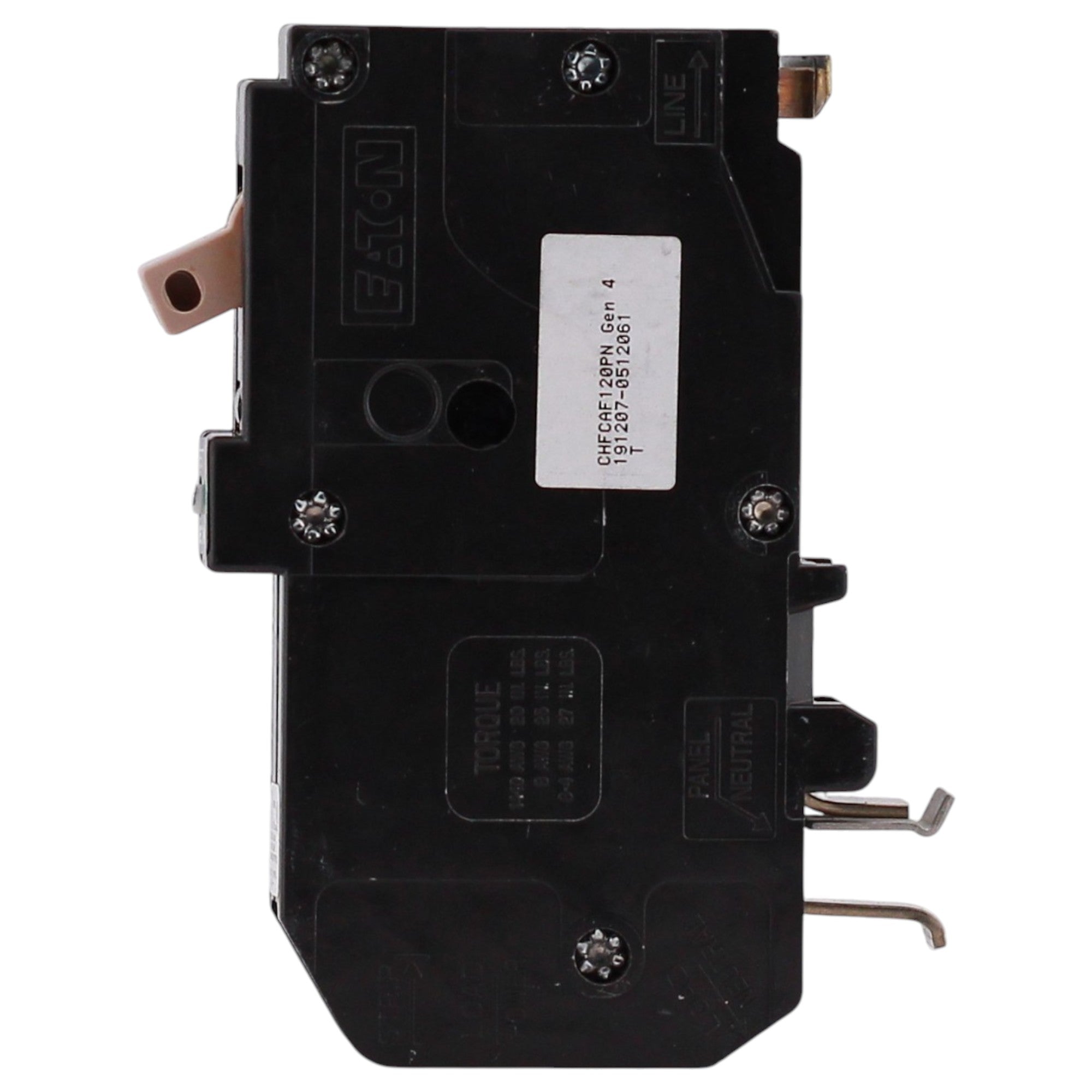 Eaton CH, CHFCAF120PN, 20A, 1P, 120/240V, CAFCI, Plug-On Neutral, Circuit Breaker - Image 6