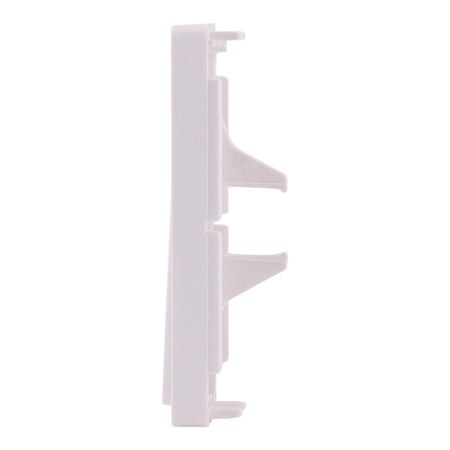 Square D X Series, SQR16100WH, Rocker Cover Plate, Snap-On, Matte White. - Image 6