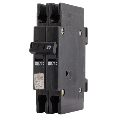 Eaton QCR, QCR2020, 20A, 2P, 120/240V, Thermal Magnetic, Circuit Breaker - Image 3