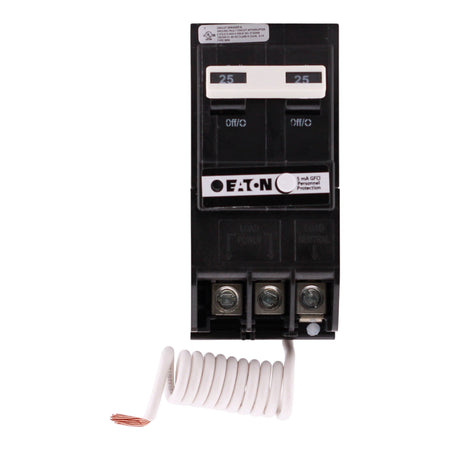 Eaton BR, BRN225GF, 25A, 2P, 120/240V, GFCI, Pigtail Neutral, Circuit Breaker - Image 6