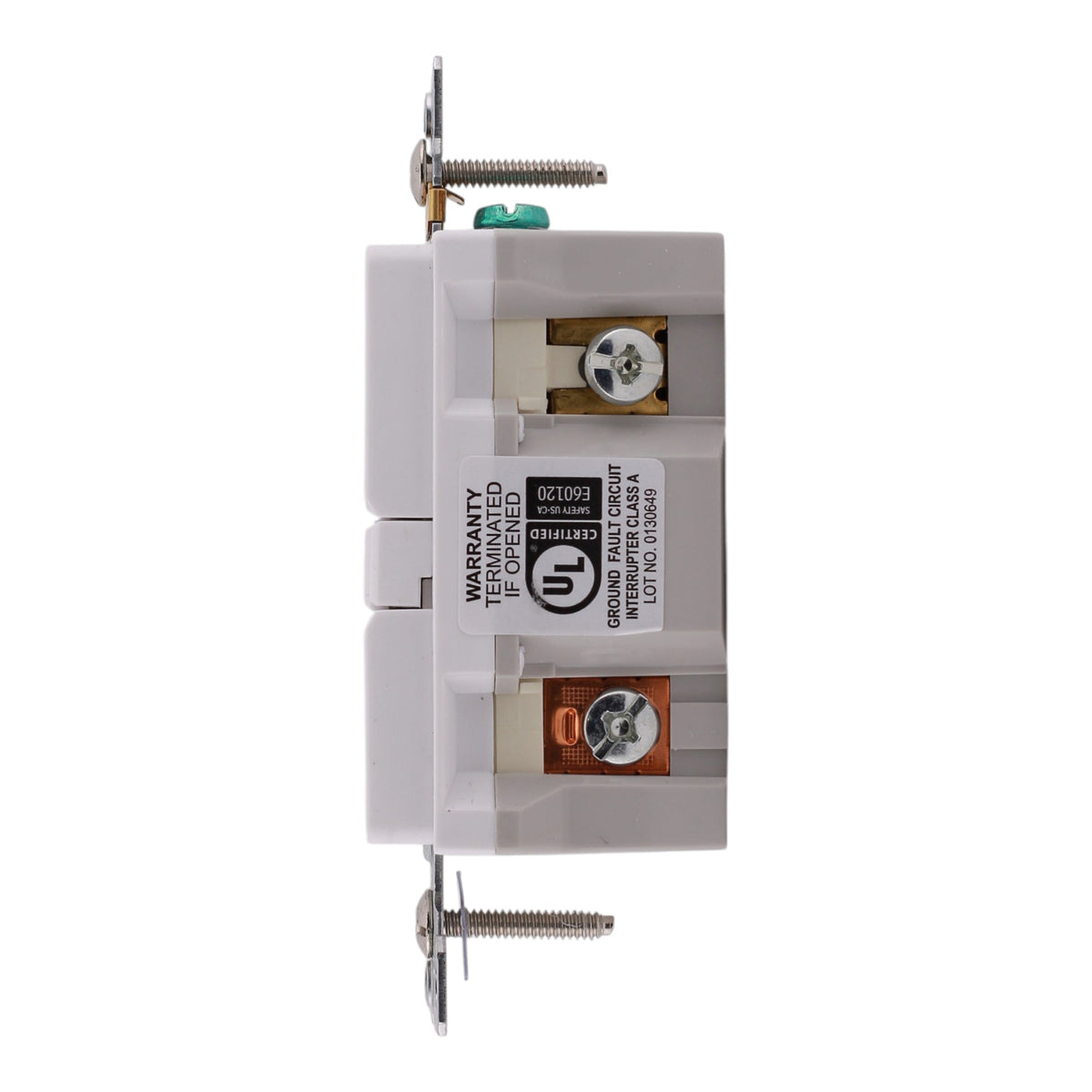 Eaton Arrow Hart, SGFD20W, 20A, 2P, 125V, GFCI, Blankface, Self-Test, Receptacle - Image 7
