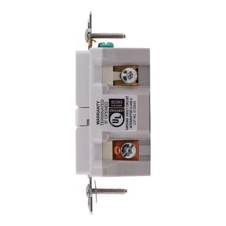 Eaton Arrow Hart, SGFD20W, 20A, 2P, 125V, GFCI, Blankface, Self-Test, Receptacle - Image 7