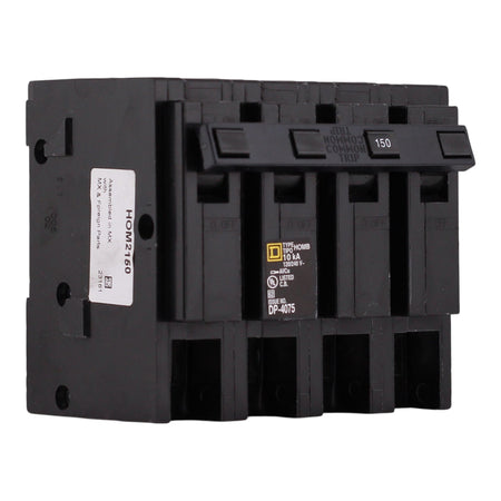 Square D Homeline, HOM2150, 150A, 4P, 120/240V, Standard, Plug-In, Circuit Breaker