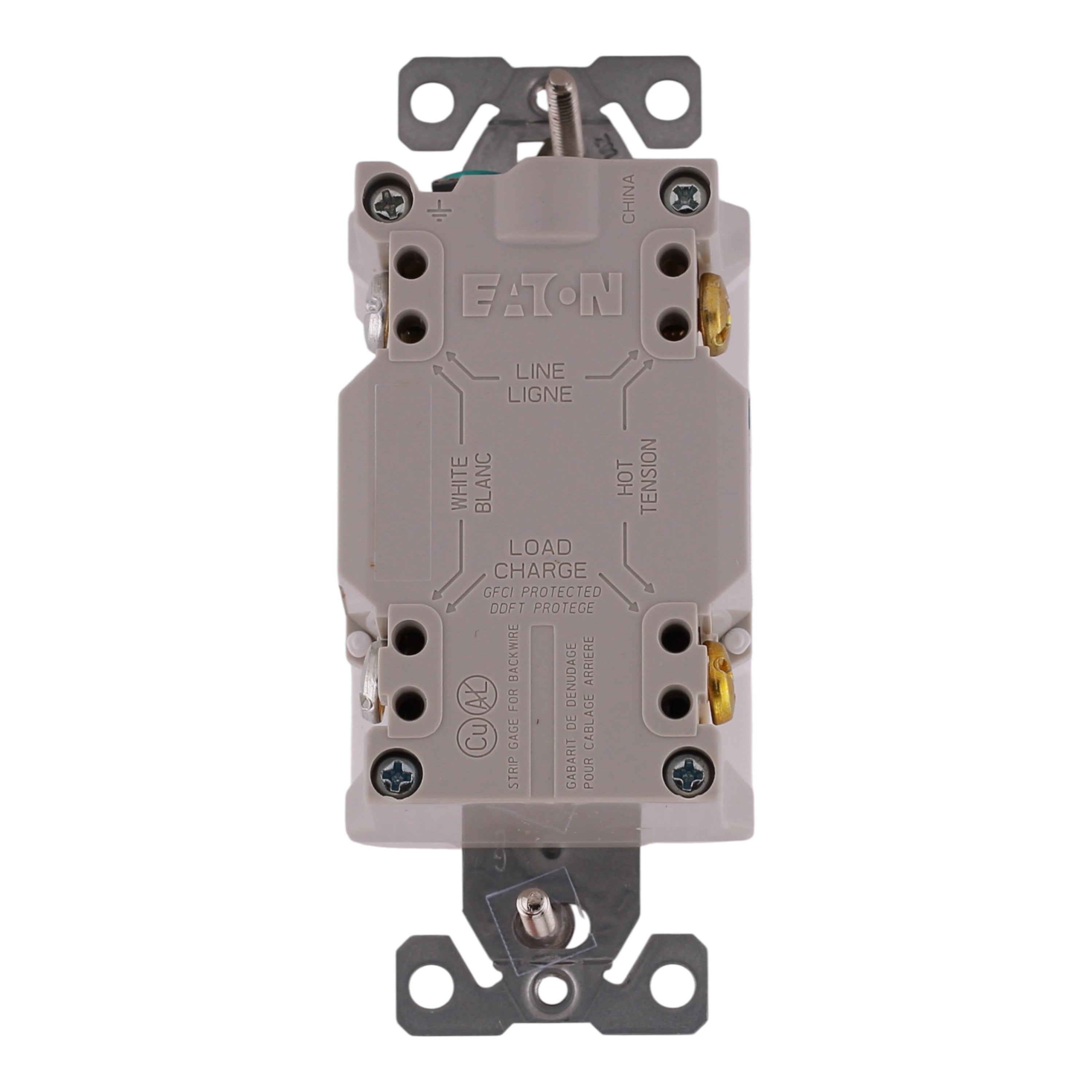 Eaton TR GFCI TRSGF15W-M 15A 125V Tamper Resistant Self-Test GFCI Receptacle - Image 7
