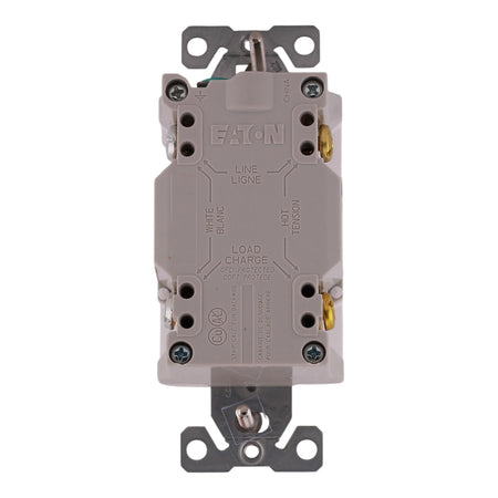 Eaton TR GFCI TRSGF15W-M 15A 125V Tamper Resistant Self-Test GFCI Receptacle - Image 7