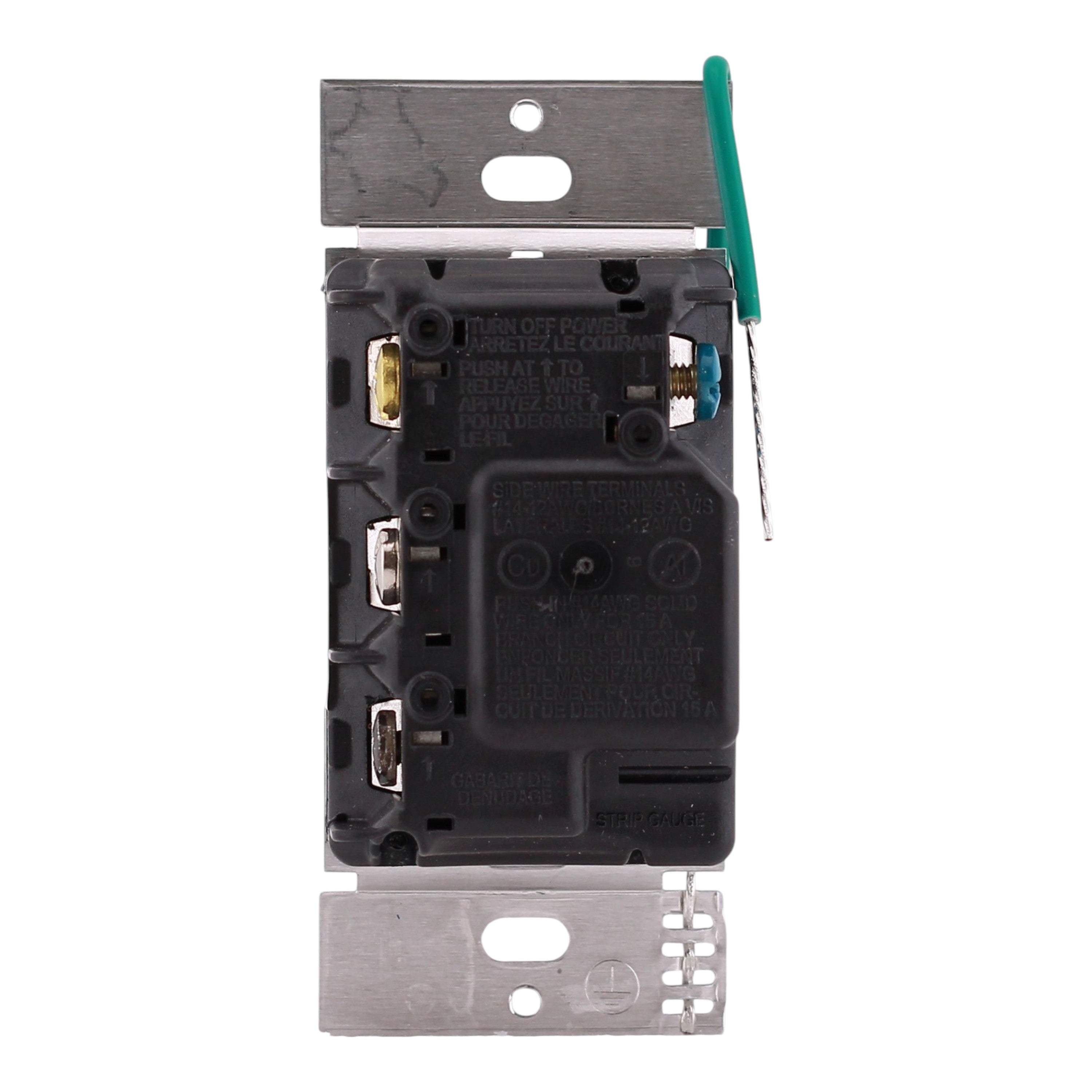 Lutron Maestro, MA-PRO-WH, 250W LED/500W Inc, 120V, Single Pole/Multi-Location, PRO LED+ Phase-Selectable Dimmer, White - Image 7