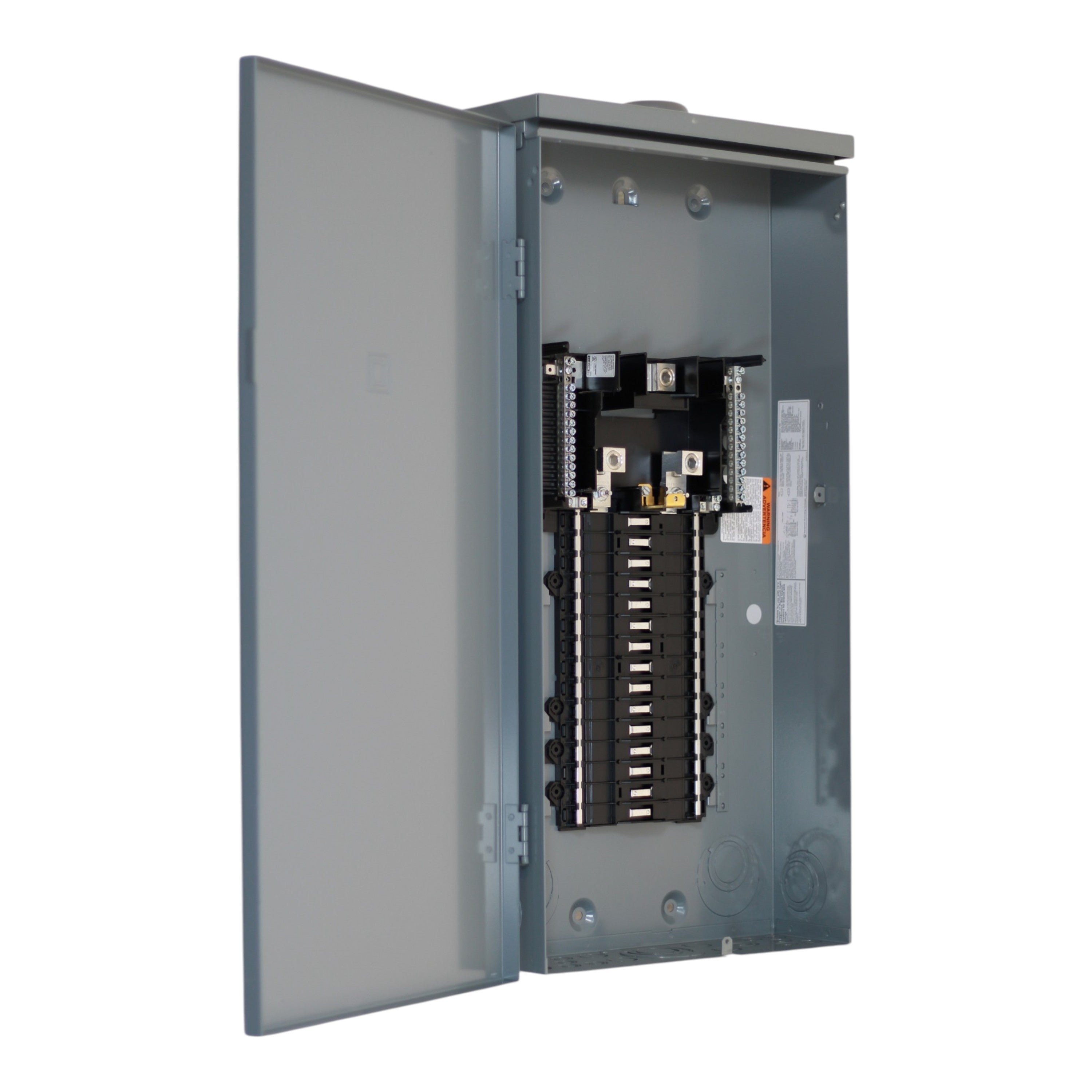 Square D QO, QO130L200PGRB, 200A, 30-Sp, PoN, NEMA 3R Load Center