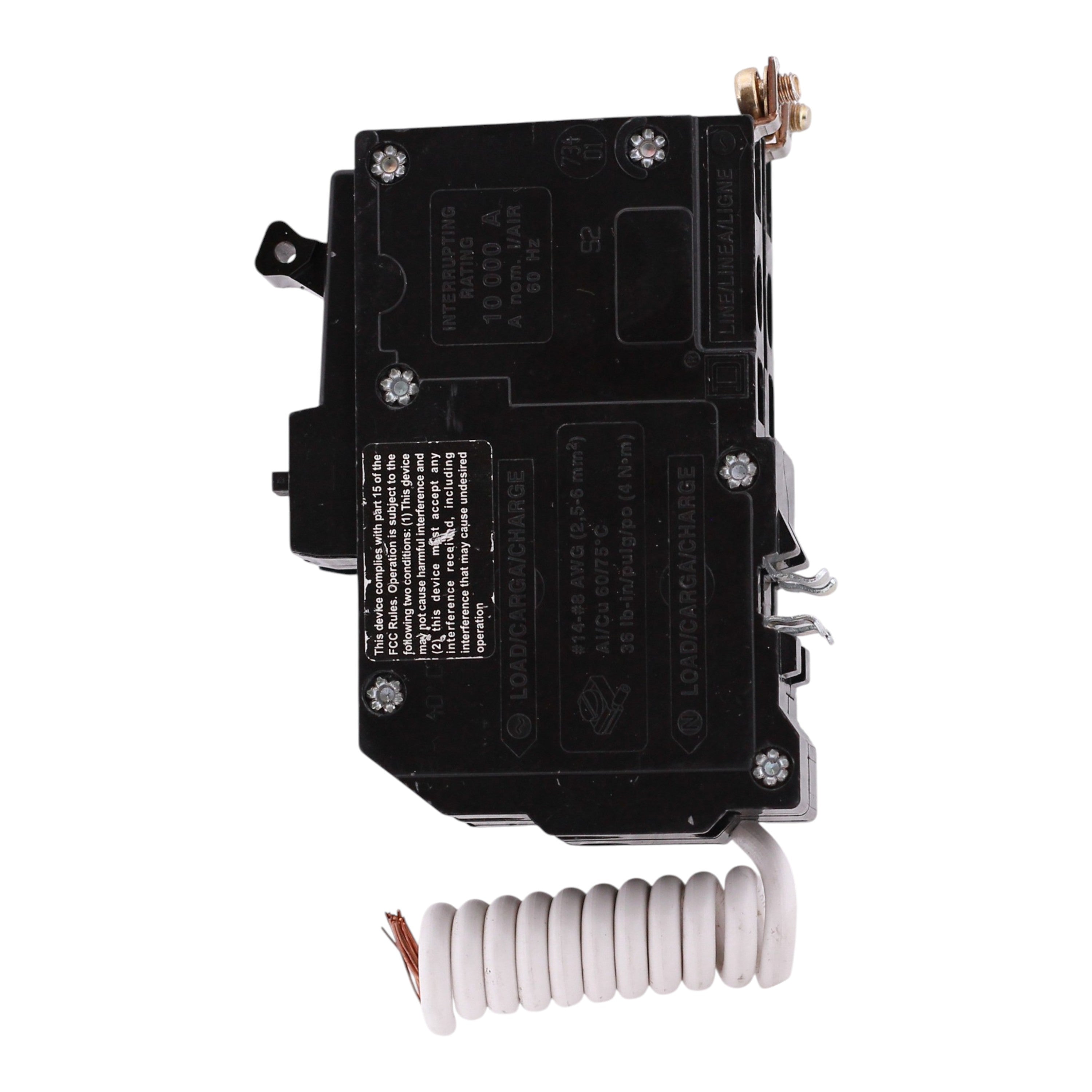 Square D QO, QOB215EPD, 15A, 2P, 120/240V, GFCI, Pigtail Neutral, Circuit Breaker - Image 6
