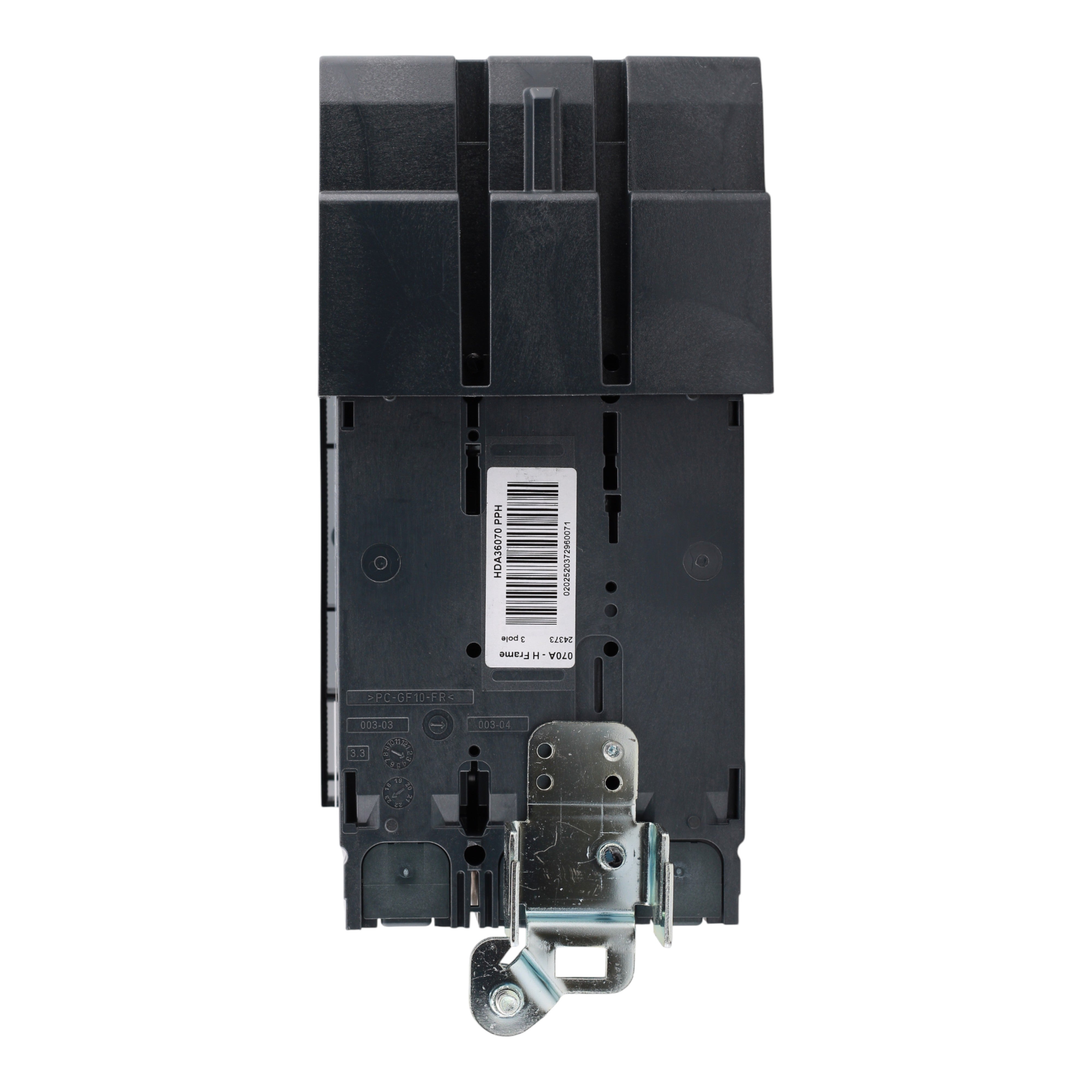 Square D HDA36070 Circuit breaker, PowerPacT H, 70A, 3 pole, 600VAC, 14kA, I-Line, thermal magnetic, 80%, ABC - Image 7