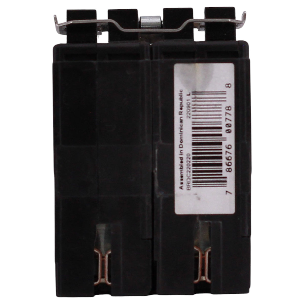 Eaton BRD, BRDC220220, 20A, 4P, 120/240V, Quadplex, Plug-On, Non-CTL, Circuit Breaker - Image 8