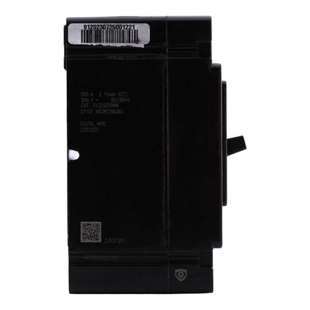 Eaton Type CV CV2200XMM 200A 2P 120/240V 65kAIC Tenant Main Circuit Breaker - Image 6