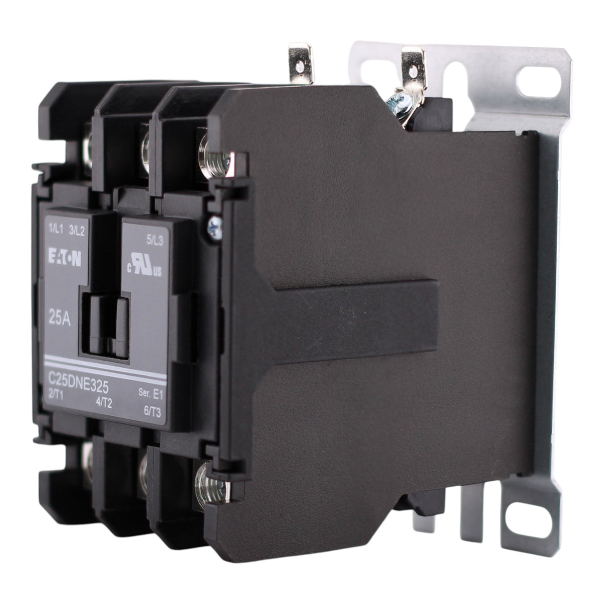 Eaton, C25DNE325A, 25A, 3-Pole, 110-120V, Definite Purpose Contactor, Box Lugs, Non-Reversing - Image 2