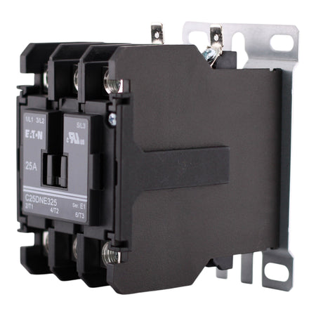 Eaton, C25DNE325A, 25A, 3-Pole, 110-120V, Definite Purpose Contactor, Box Lugs, Non-Reversing - Image 2