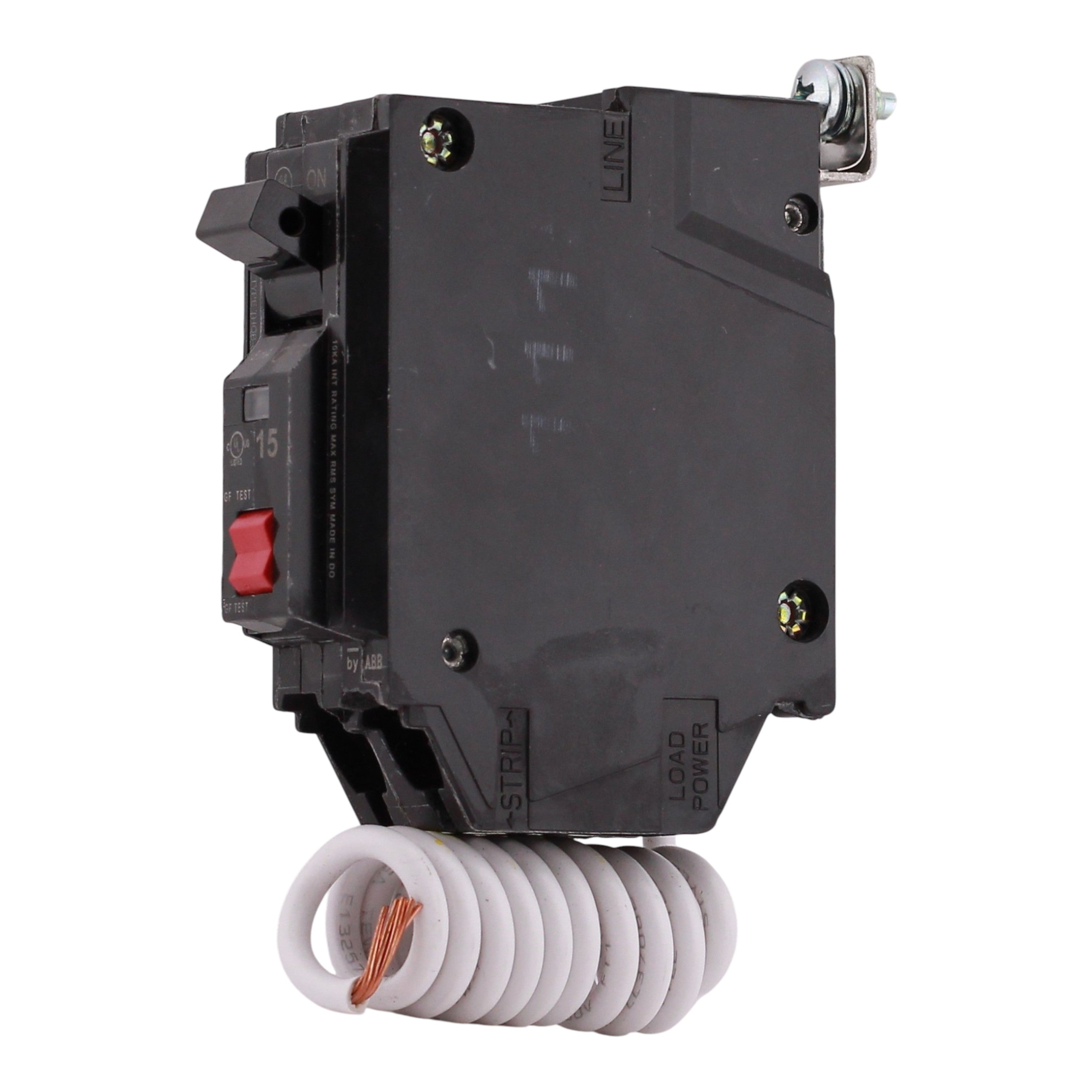 GE Q-Line, THQB1115GFT, 15A, 1P, 120V, GFCI, Bolt-On, Circuit Breaker - Image 2