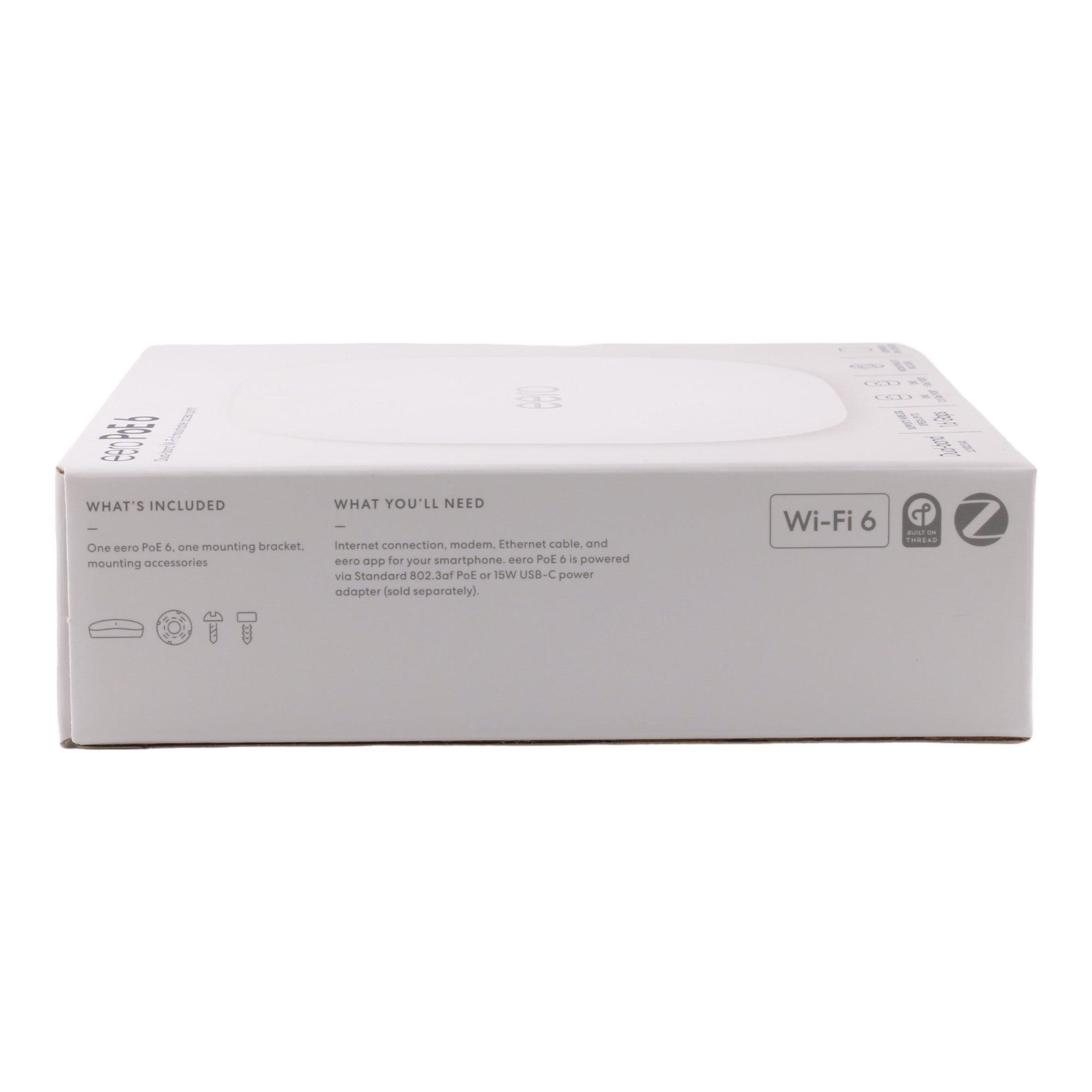 eero PoE 6 PoE Wi-Fi 6 Ceiling/Wall Mount Dual-Band Access Point - Image 6
