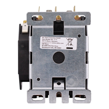 Eaton C25F, C25FNY44AL, 60A, 3-Pole, 110/120V Coil, Definite Purpose Contactor, Open, Metal Plate - Image 7