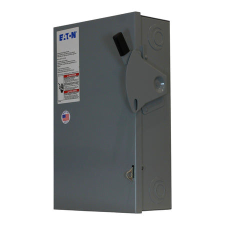 Eaton General Duty DG222UGB 60A 2P 240V Non-Fusible NEMA 1 Safety Switch - Image 2
