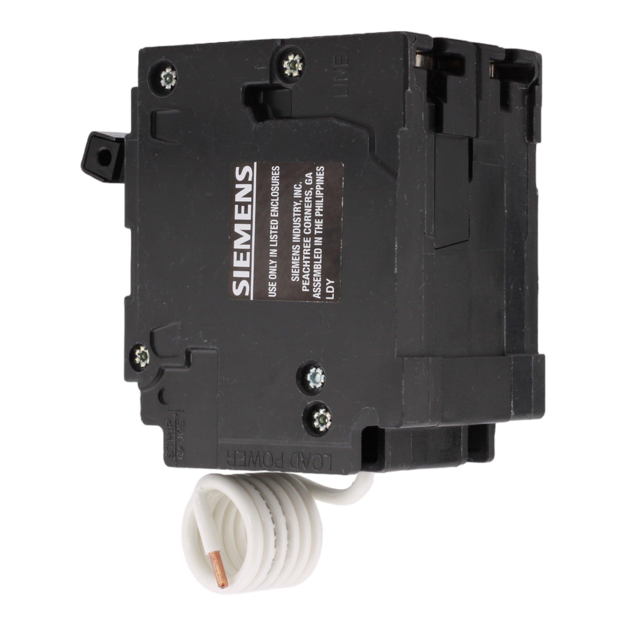 Siemens Q220GF 20A 2P 240V GFCI Pigtail Neutral Circuit Breaker - Image 5