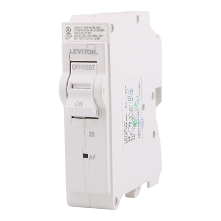 Leviton LB120-AF 20A 1P 120V AFCI Hydraulic-Magnetic Circuit Breaker - Image 7