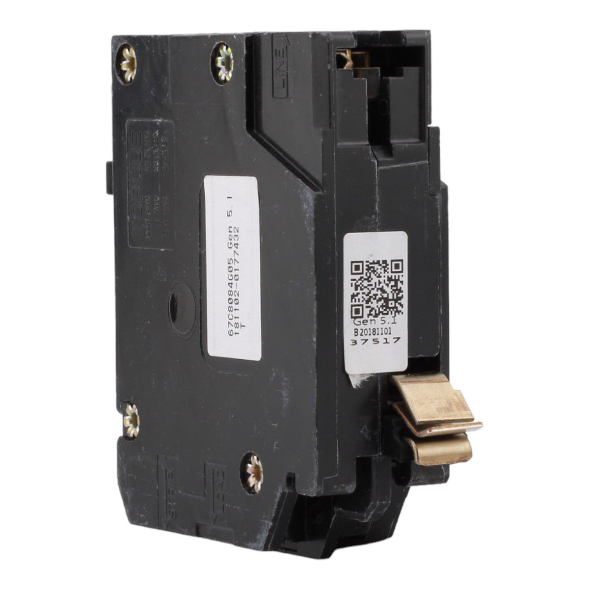Eaton BR BRP115GF 15A 1P 120V GFCI Plug-On Neutral Circuit Breaker - Image 6