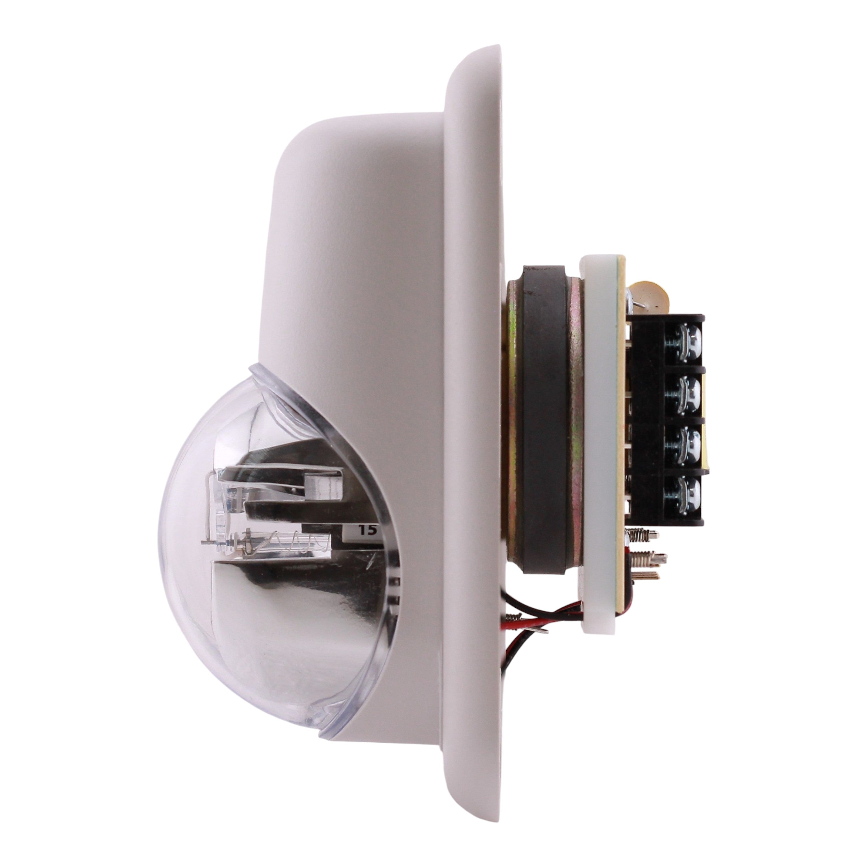 System Sensor, SpectrAlert, SP2W1224MC, Wall Speaker/Strobe, Selectable Output, 12/24V, White - Image 7