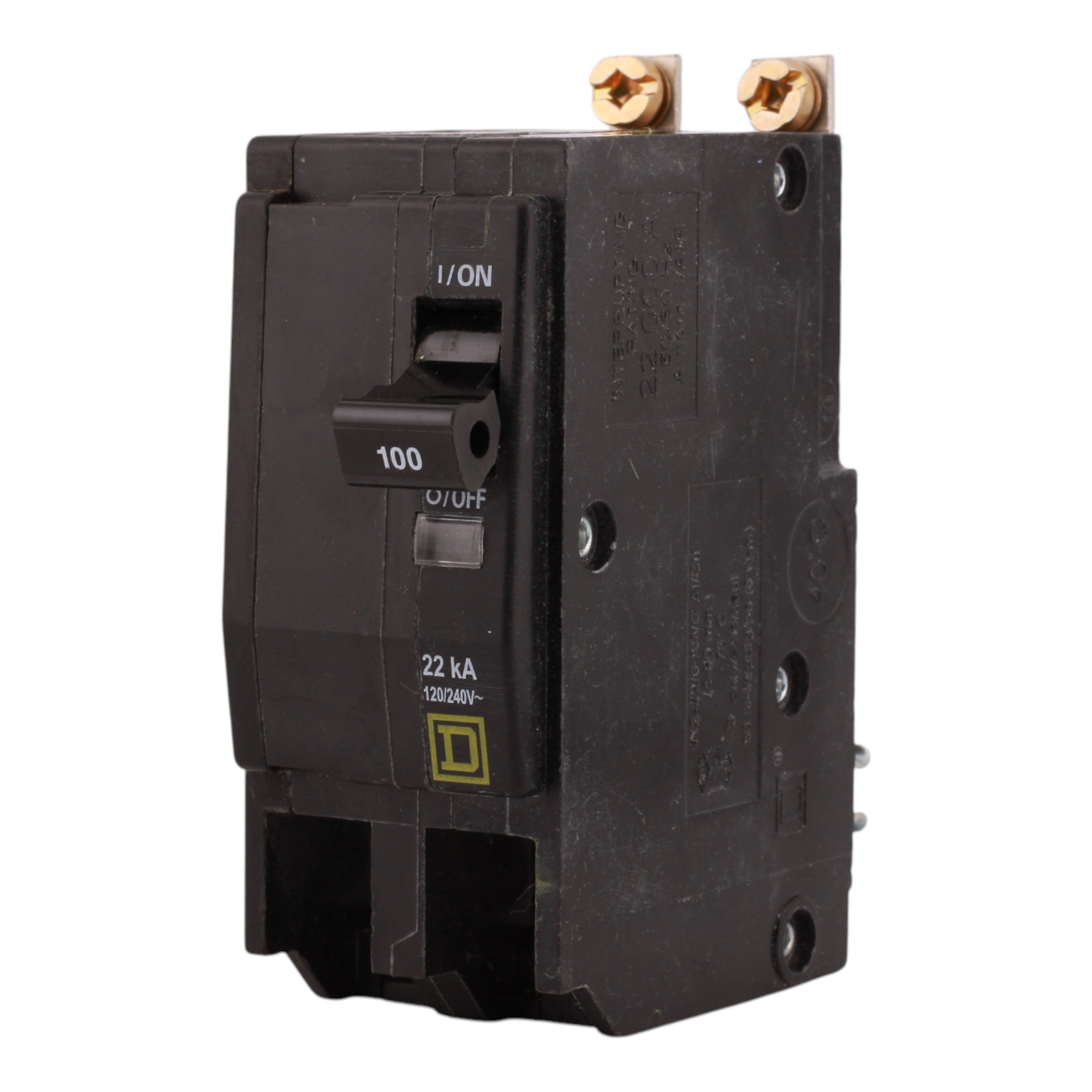 Square D QO QOB2100VH 100A 2P 120/240V Circuit Breaker - Image 6