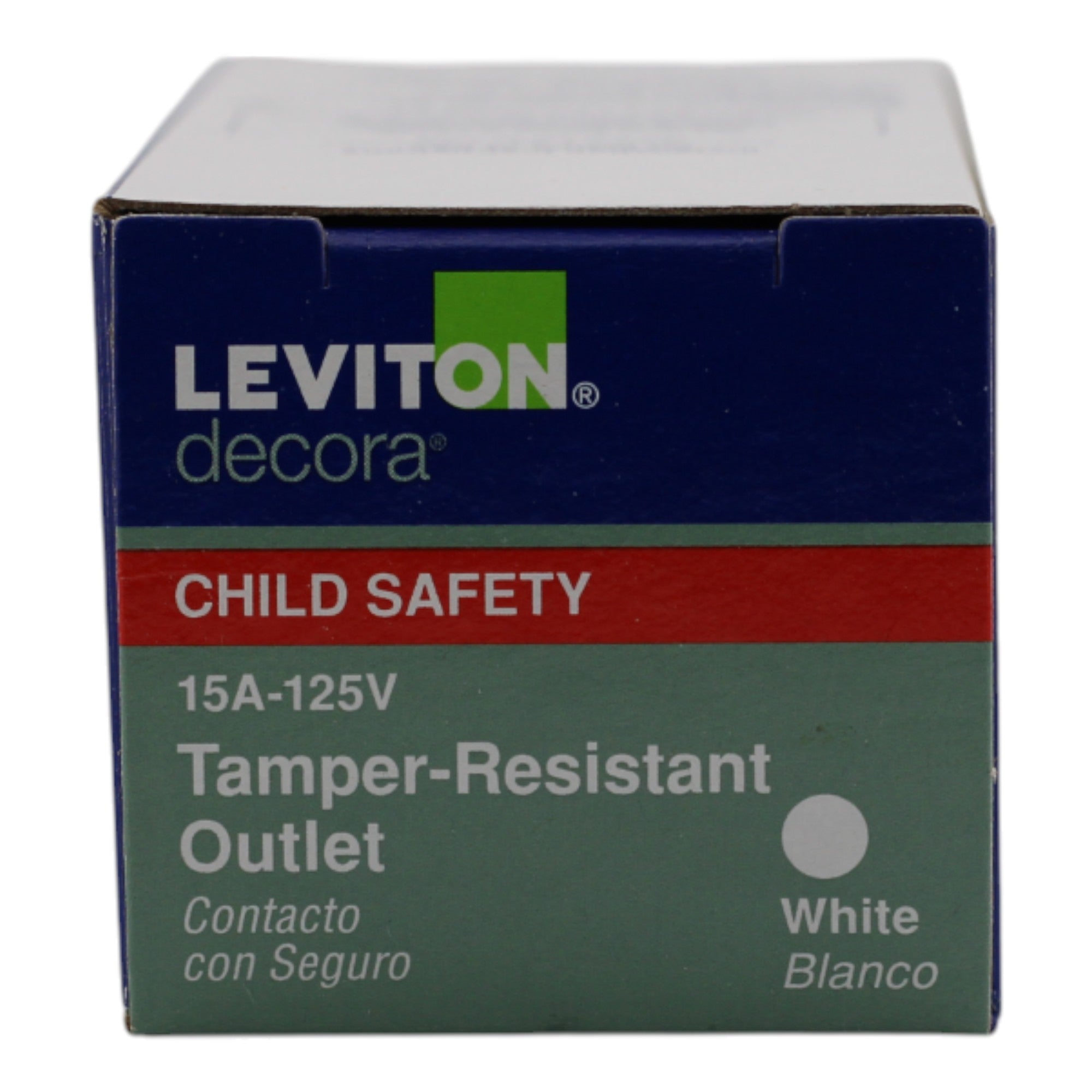 Leviton Decora T5325-DW 15A 125V TR Duplex Outlet - Image 7