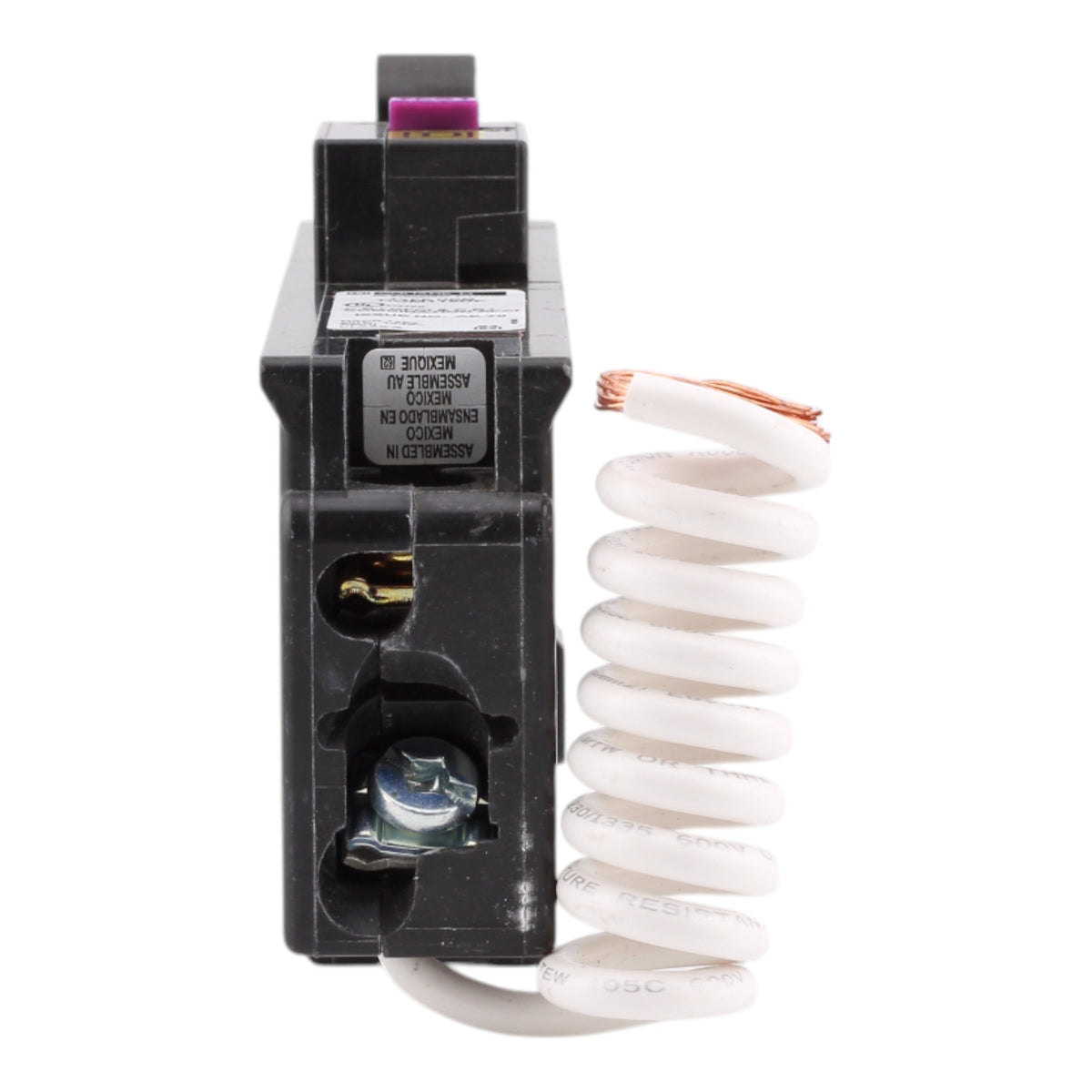 Square D Homeline HOM115DF 15A 1P 120V AFCI/GFCI Pigtail Neutral Circuit Breaker - Image 7