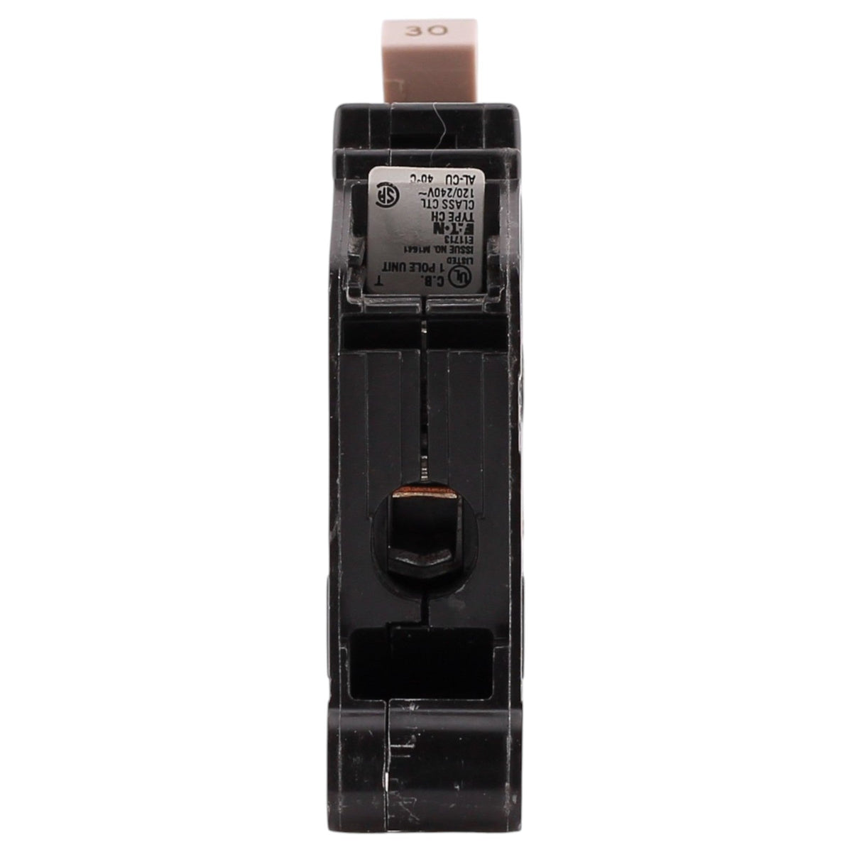 Eaton CH, CH130, 30A, 1P, 120V, Thermal Magnetic, Plug-On, Circuit Breaker - Image 7