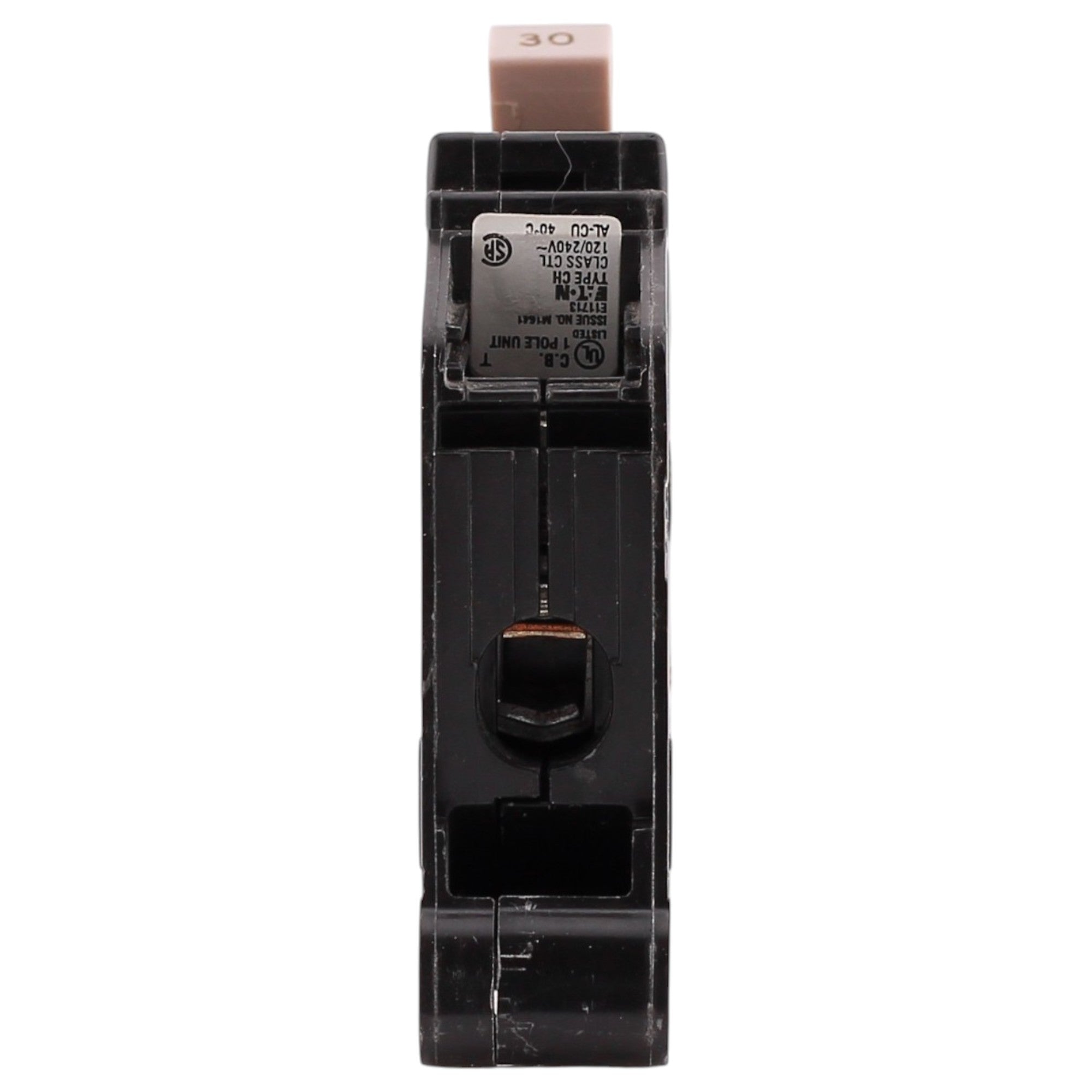 Eaton CH, CH130, 30A, 1P, 120V, Thermal Magnetic, Plug-On, Circuit Breaker - Image 7