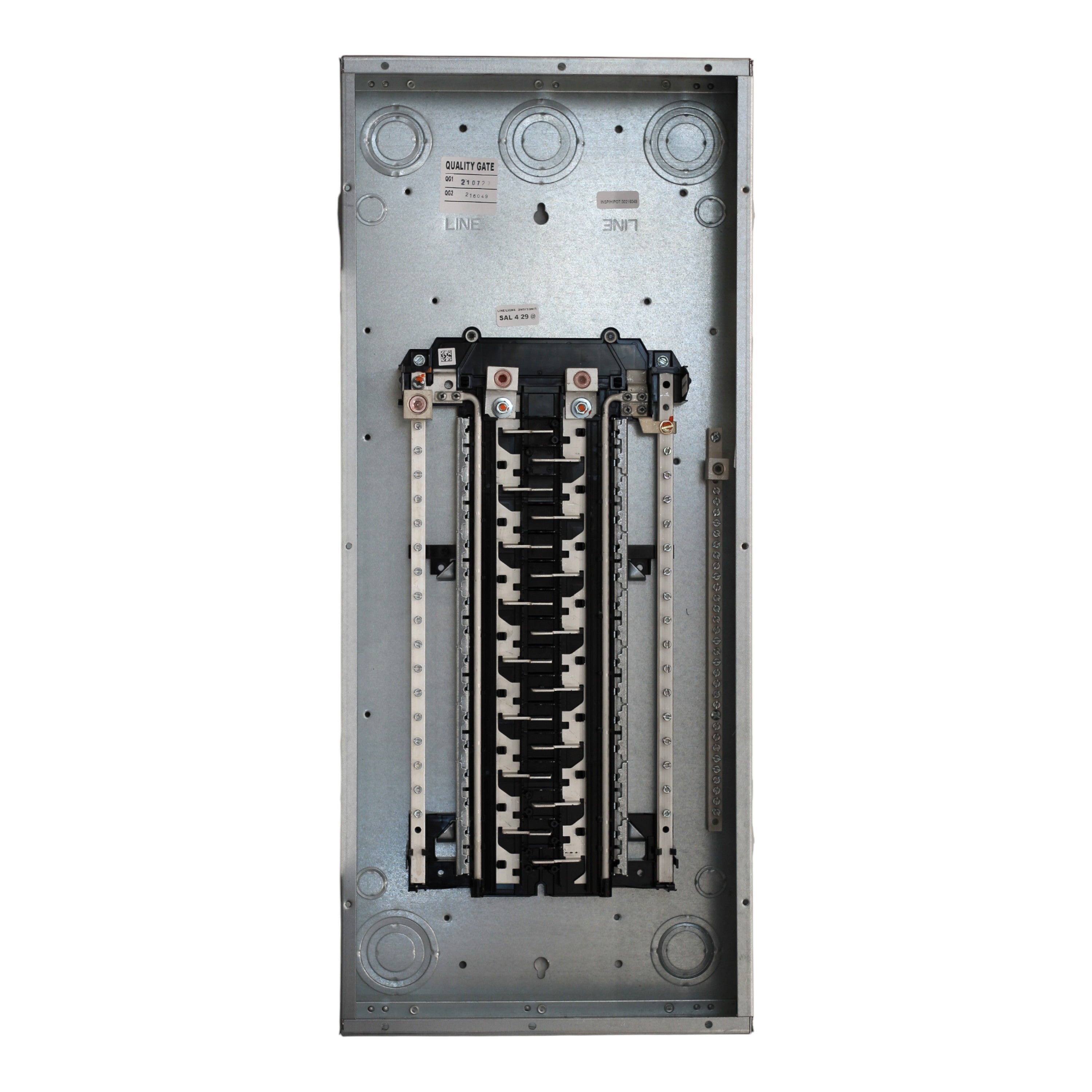 GE PowerMark PRO PLM3220C 200A 32-Space Plug-On Neutral Main Lug Convertible Load Center - Image 7