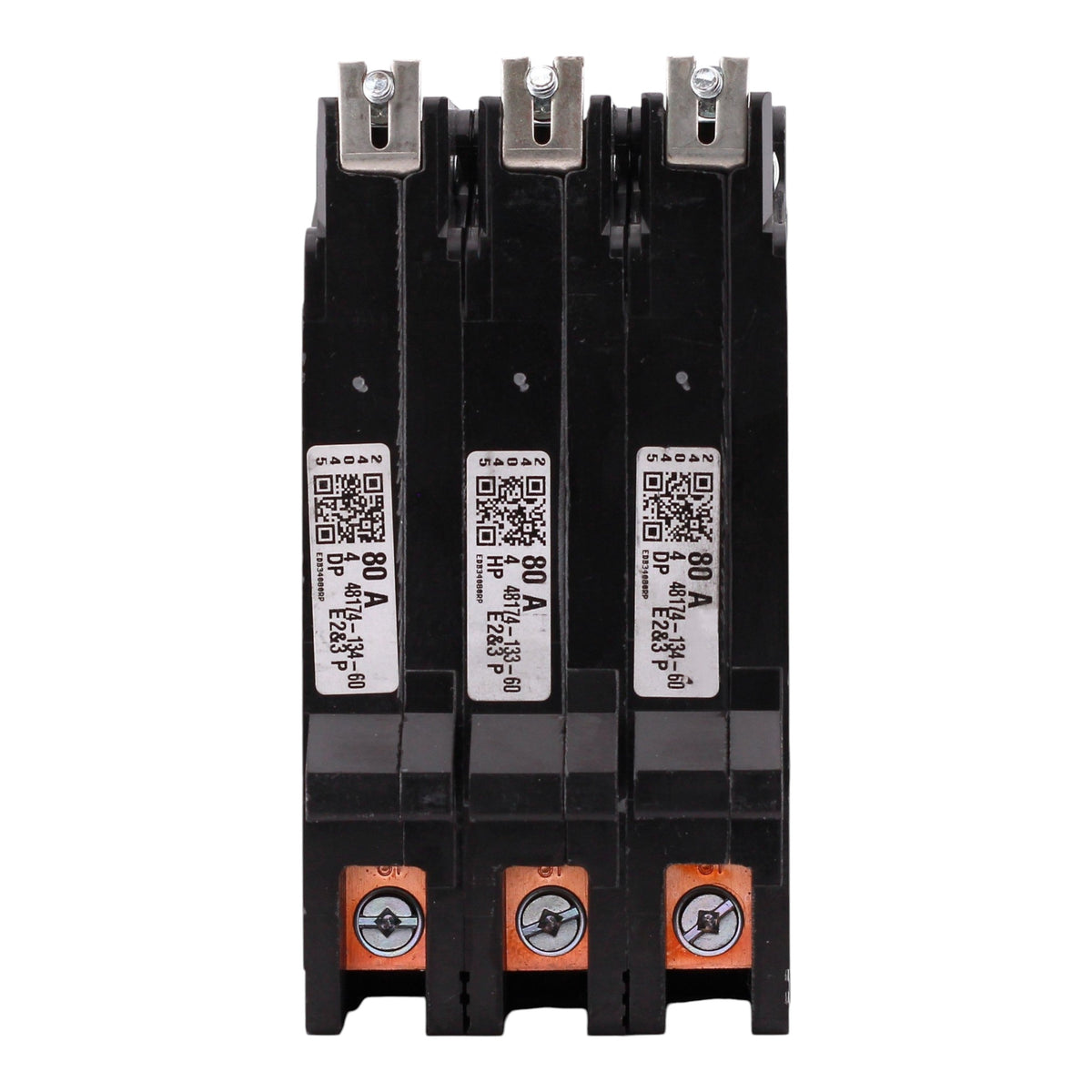 Square D E-Frame, EDB34080, 80A, 3P, 480Y/277VAC, 25kA, Bolt-On, Thermal Magnetic, Circuit Breaker - Image 7