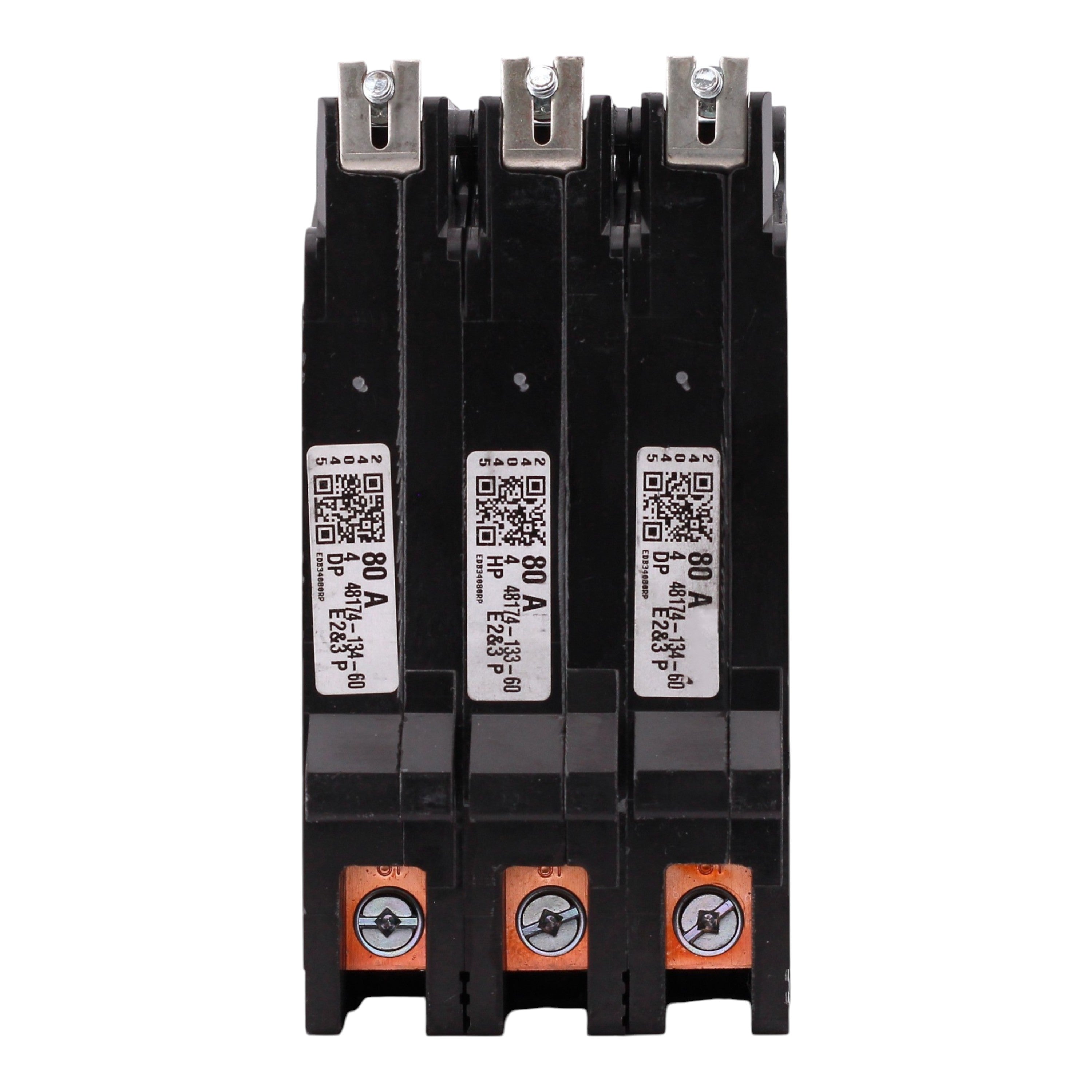 Square D E-Frame, EDB34080, 80A, 3P, 480Y/277VAC, 25kA, Bolt-On, Thermal Magnetic, Circuit Breaker - Image 7