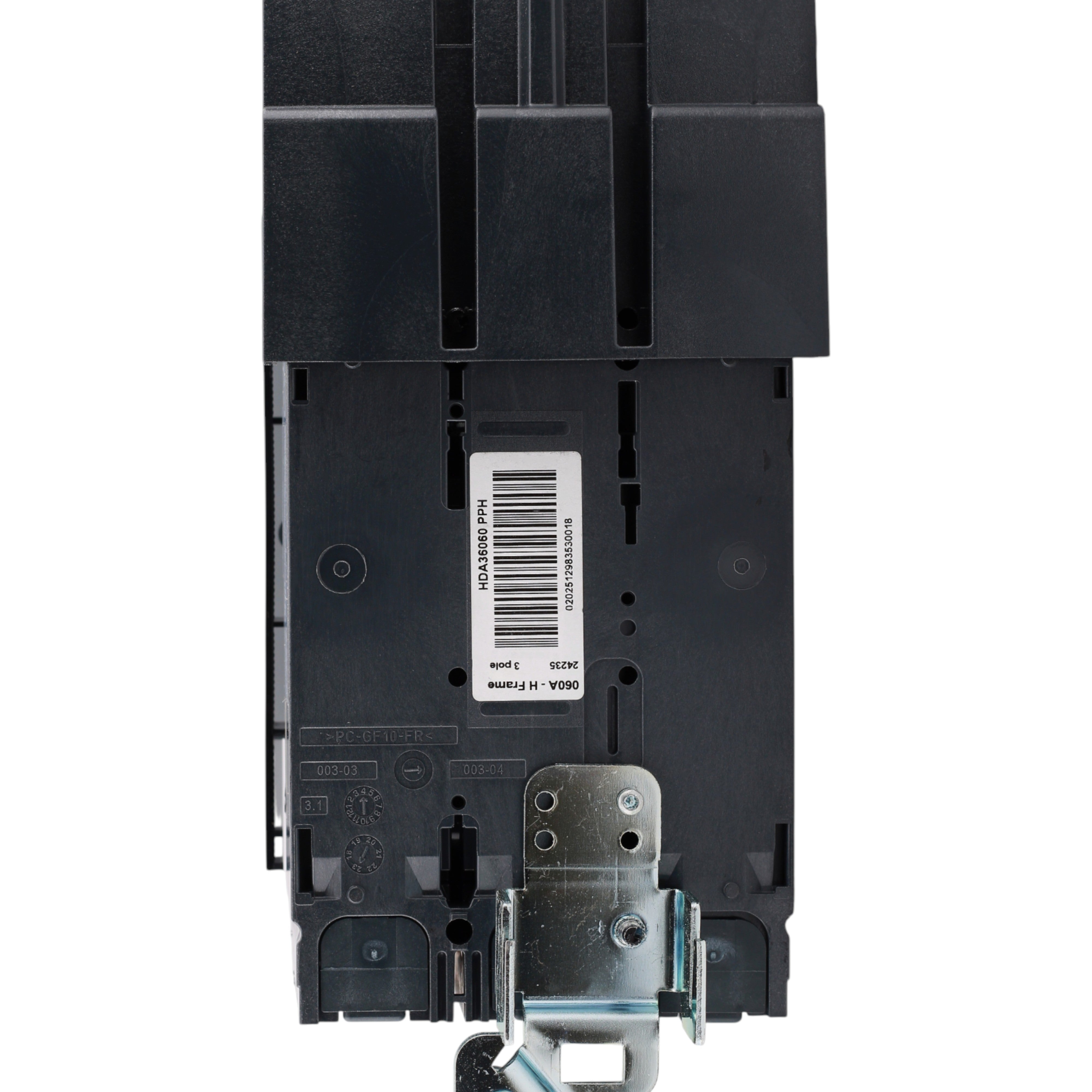 Square D HDA36060 Circuit breaker, PowerPacT H, 60A, 3 pole, 600VAC, 14kA, I-Line, ABC - Image 8
