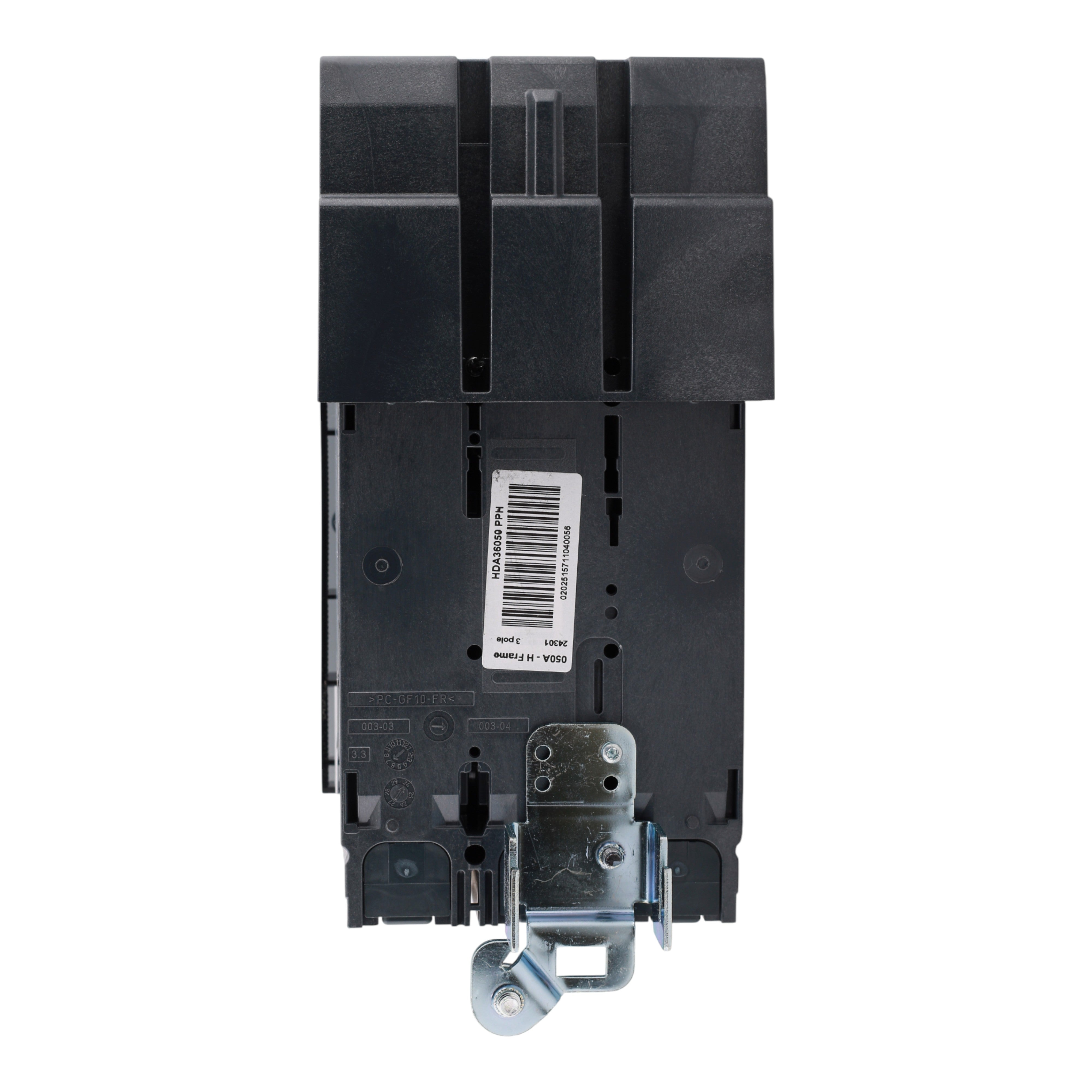 Square D HDA36050 Circuit breaker, PowerPacT H, 50A, 3P, 600VAC, 14kA, I-Line, thermal magnetic, 80%, ABC - Image 7