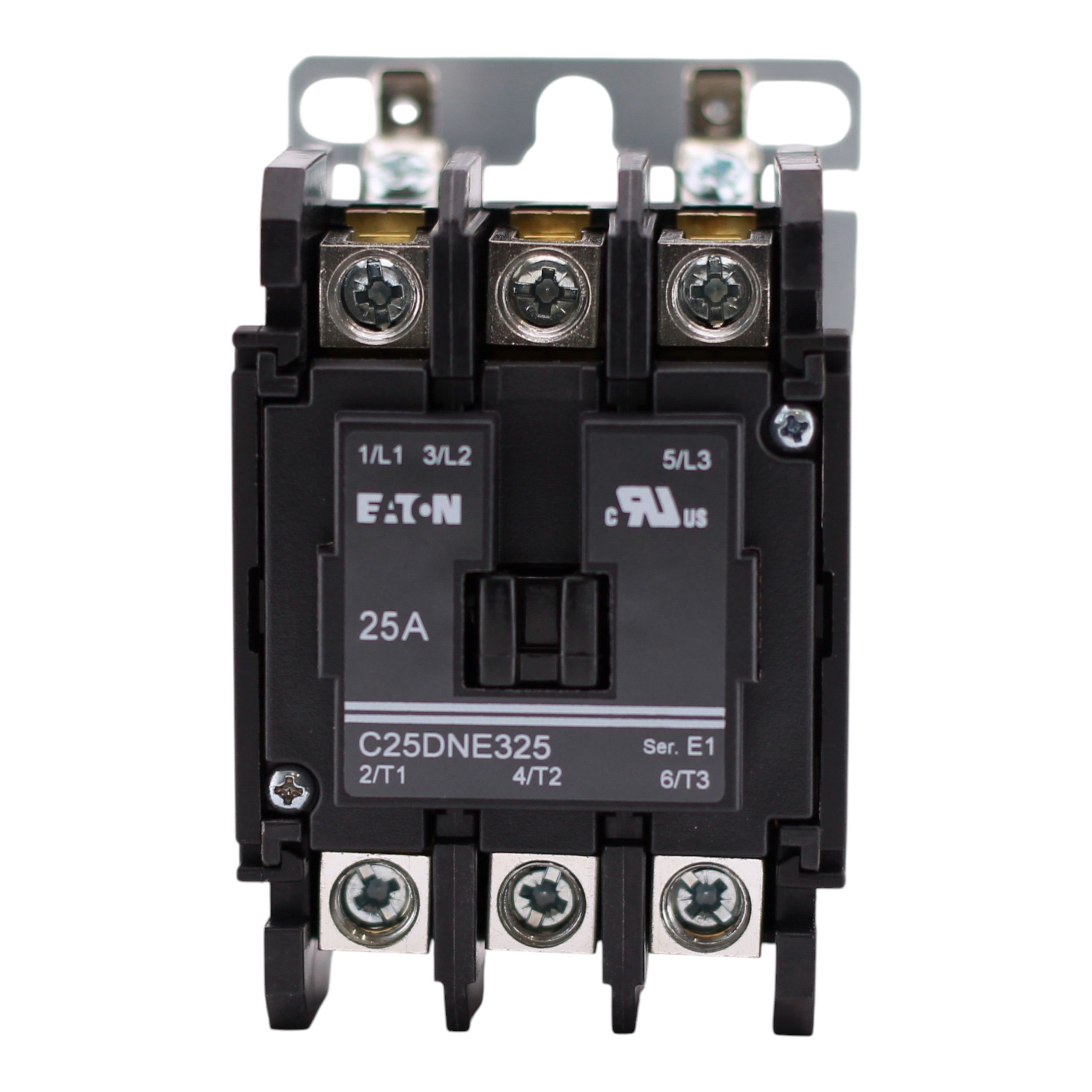 Eaton, C25DNE325A, 25A, 3-Pole, 110-120V, Definite Purpose Contactor, Box Lugs, Non-Reversing - Image 4