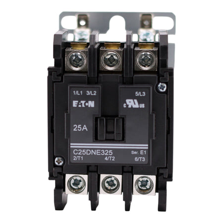 Eaton, C25DNE325A, 25A, 3-Pole, 110-120V, Definite Purpose Contactor, Box Lugs, Non-Reversing - Image 4