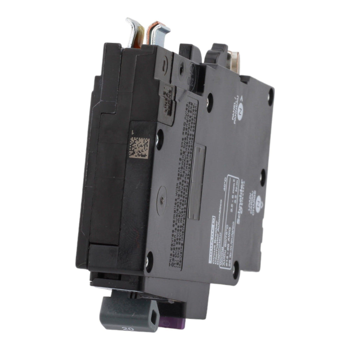 Square D QO QO120PAFGF 20A 1P 120V AFCI/GFCI Plug on Neutral Circuit Breaker - Image 8