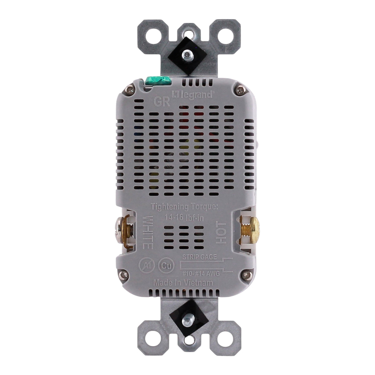 Pass & Seymour Radiant, R26USBACW, 15A, 125V, NEMA 5-15R, USB Type-A/Type-C Combo Outlet, Tamper-Resistant, White - Image 7