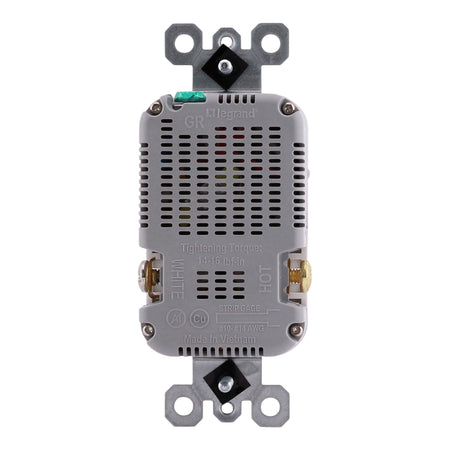 Pass & Seymour Radiant, R26USBACW, 15A, 125V, NEMA 5-15R, USB Type-A/Type-C Combo Outlet, Tamper-Resistant, White - Image 7